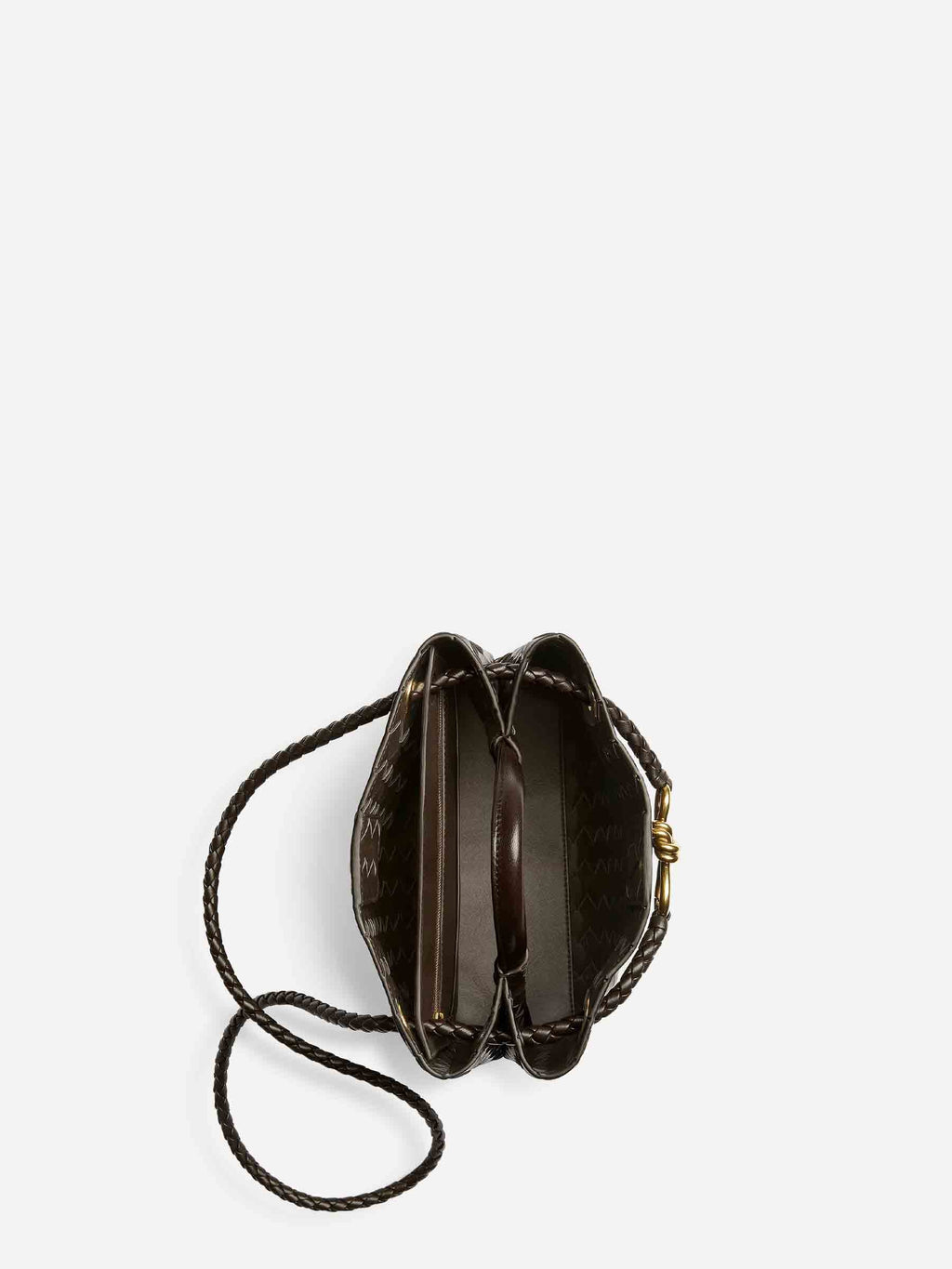 Small Andiamo Bag Bottega veneta – Гарантія оригінальності – детальний вид