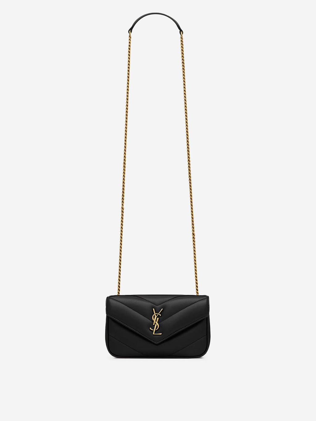 Оригінальна Loulou Mini Bag Saint laurent – боковий вид