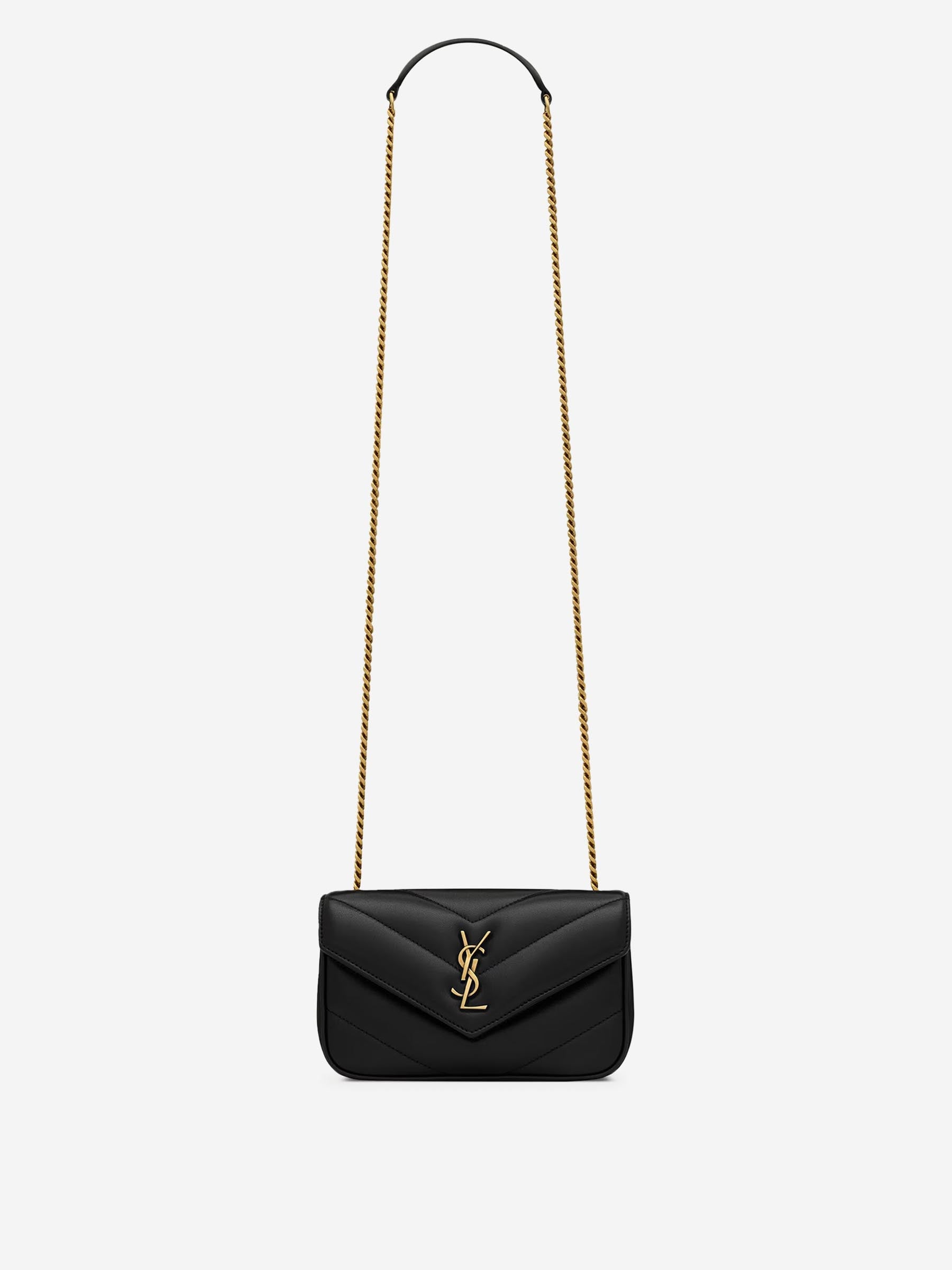 Оригінальна Loulou Mini Bag Saint laurent – боковий вид