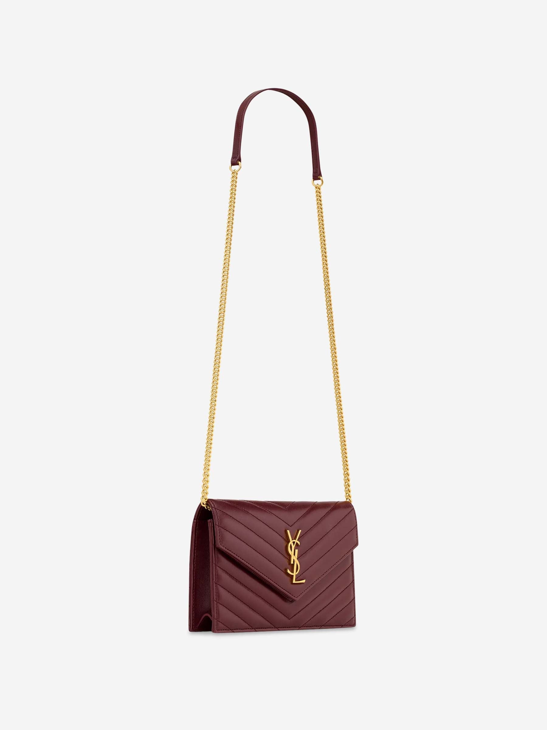 Оригінальна Cassandre Chain Bag Saint laurent – вид ззаду