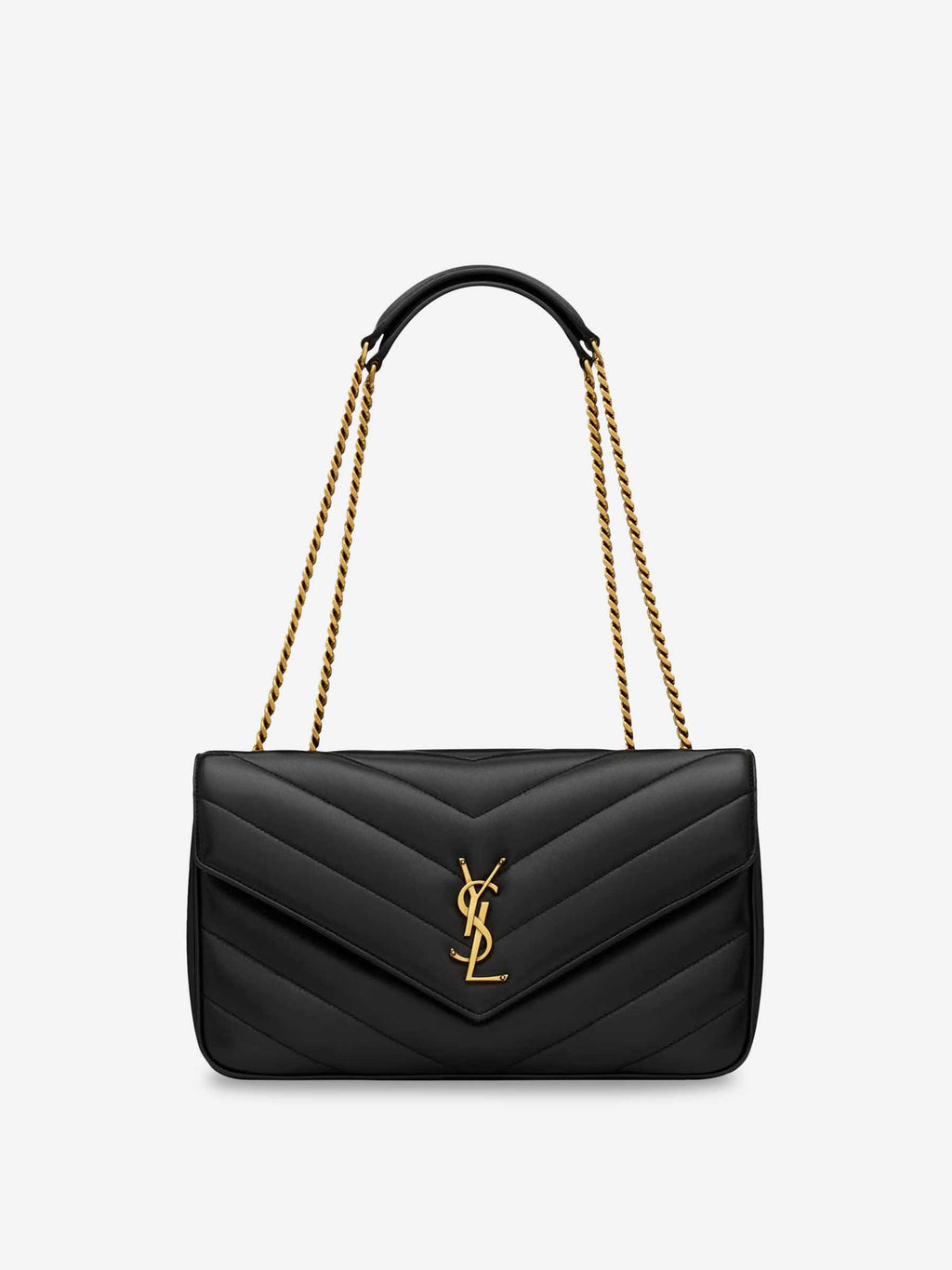 Loulou Medium Matelassé Bag Saint laurent – Гарантія оригінальності – боковий вид