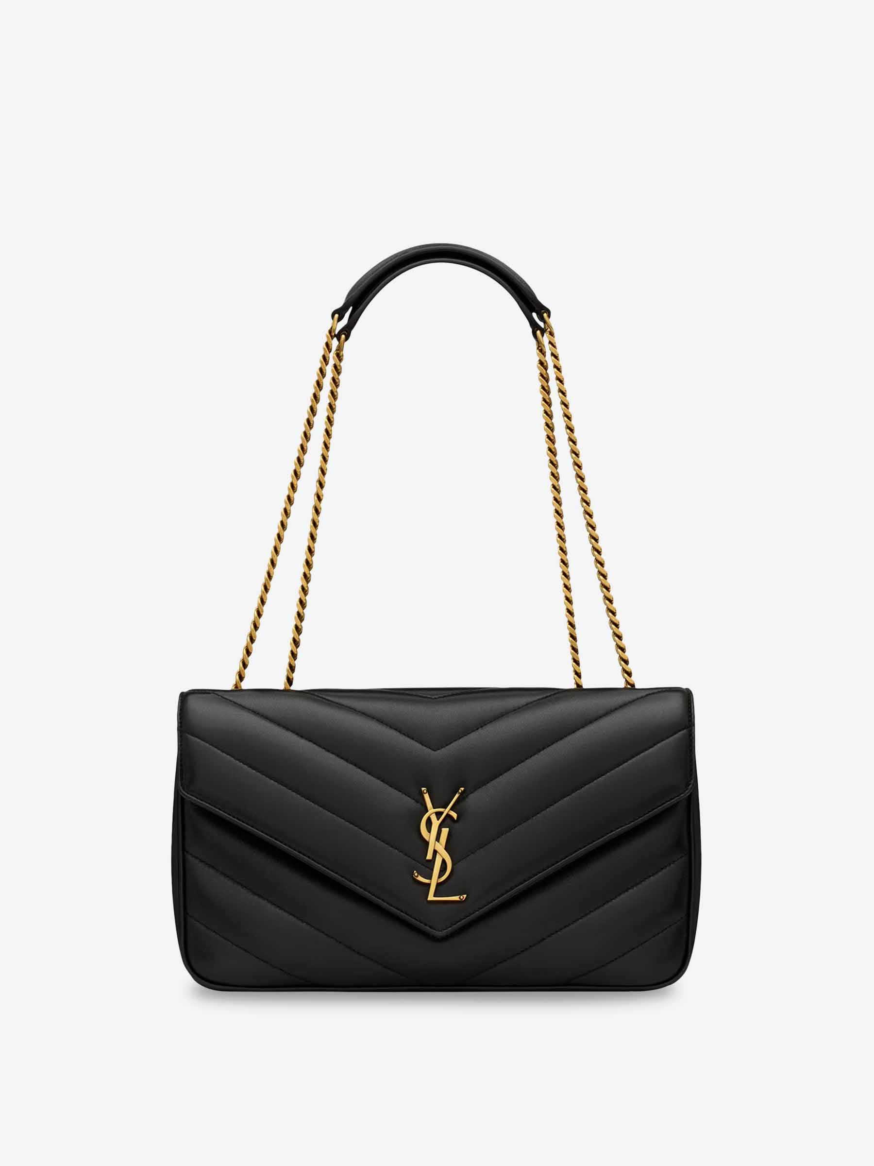 Loulou Medium Matelassé Bag Saint laurent – Гарантія оригінальності – боковий вид