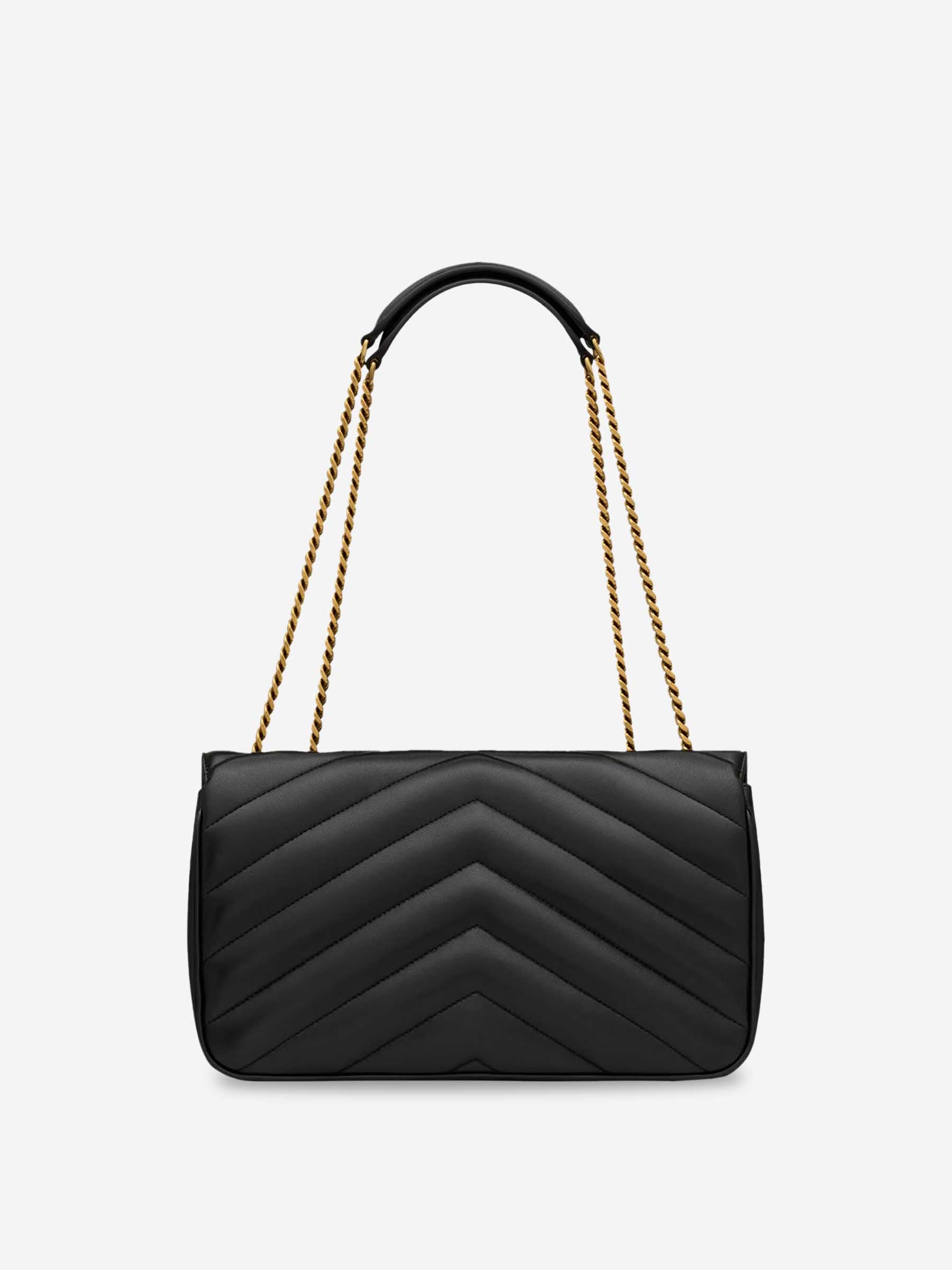 Loulou Medium Matelassé Bag Saint laurent – Гарантія оригінальності – детальний вид