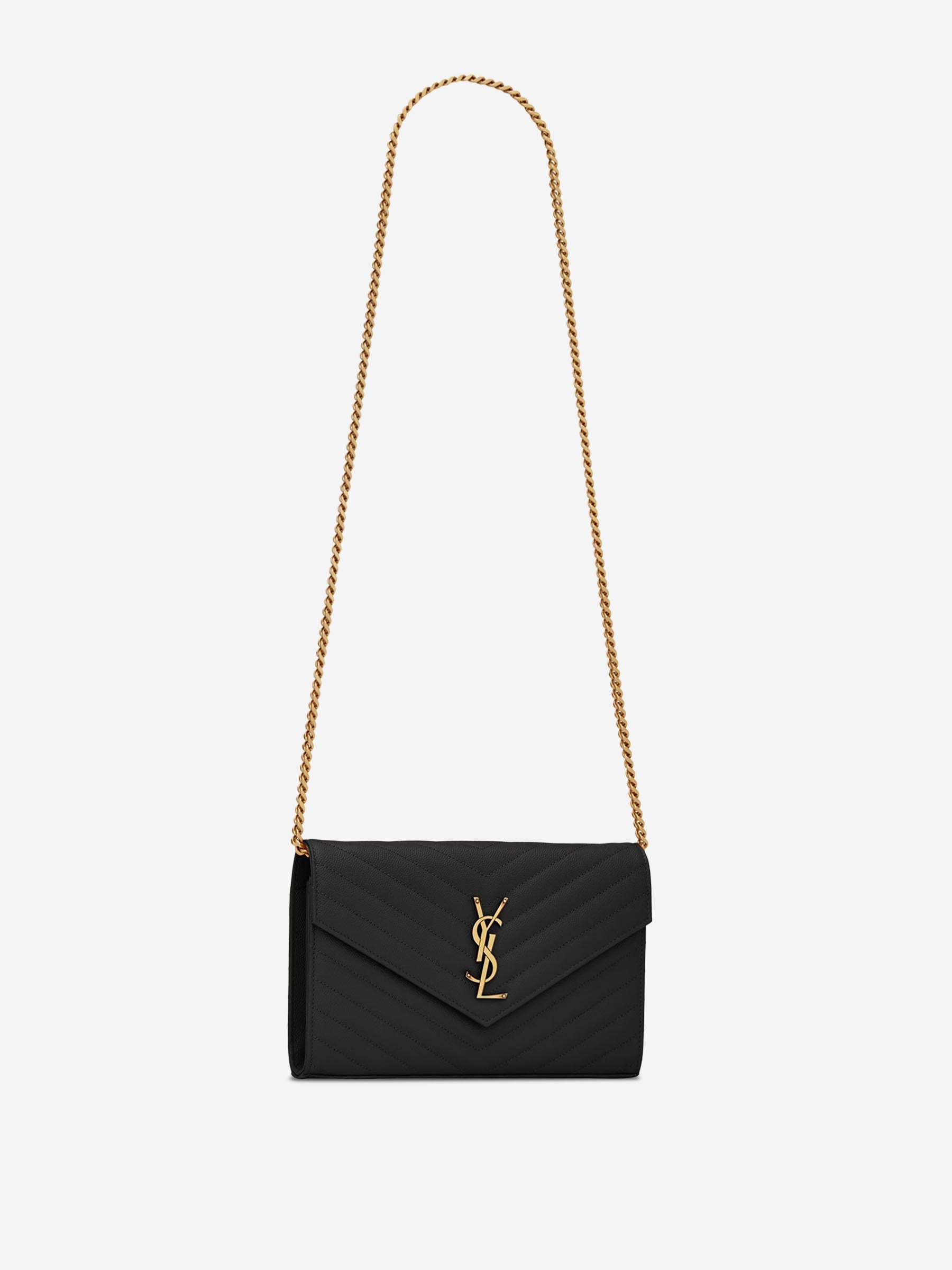 Cassandre Shoulder Bag Saint laurent оригінал – Купити в Україні – вид ззаду