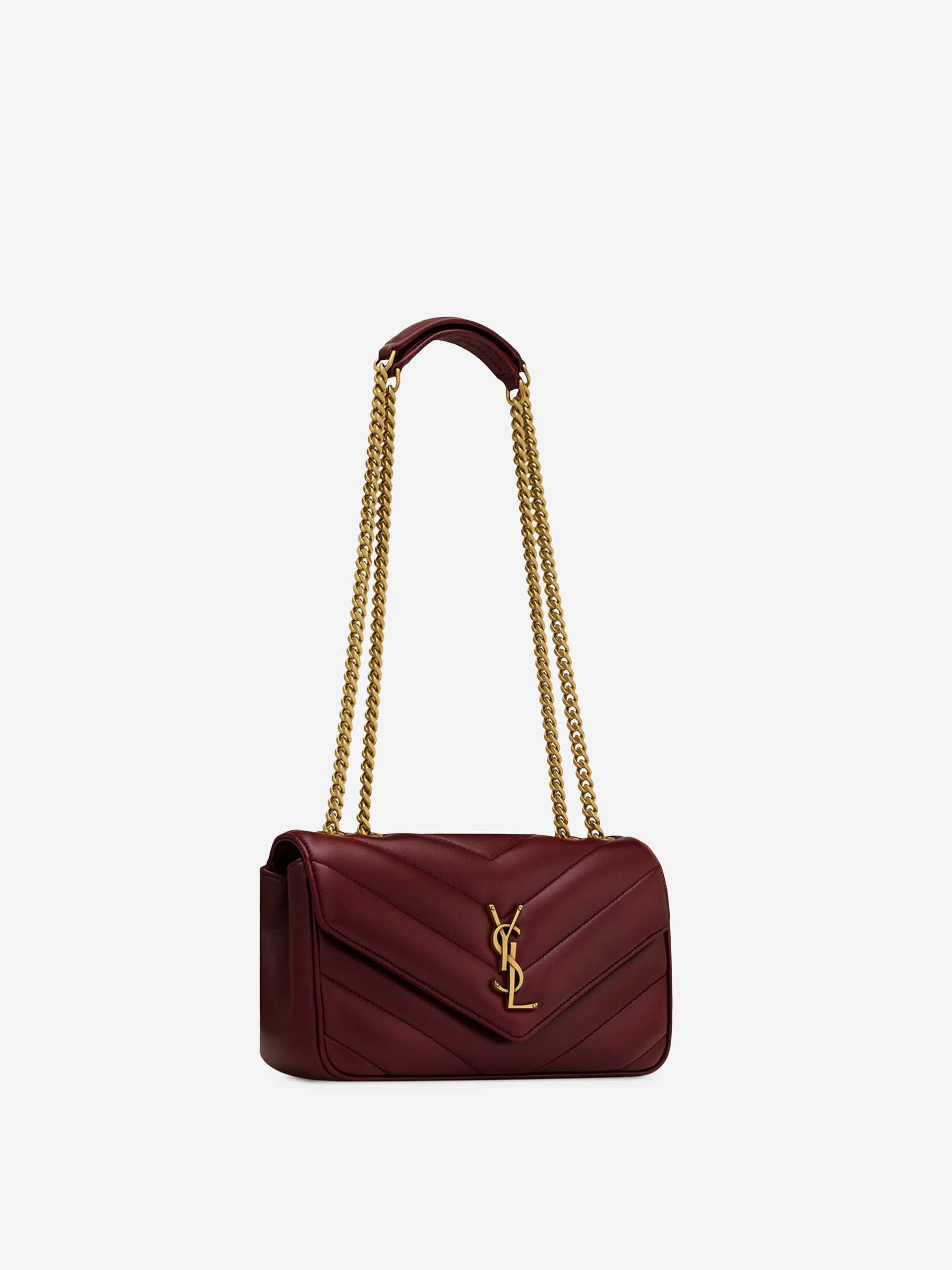 Loulou Matelassé Bag Saint laurent оригінал – Купити в Україні – вид ззаду