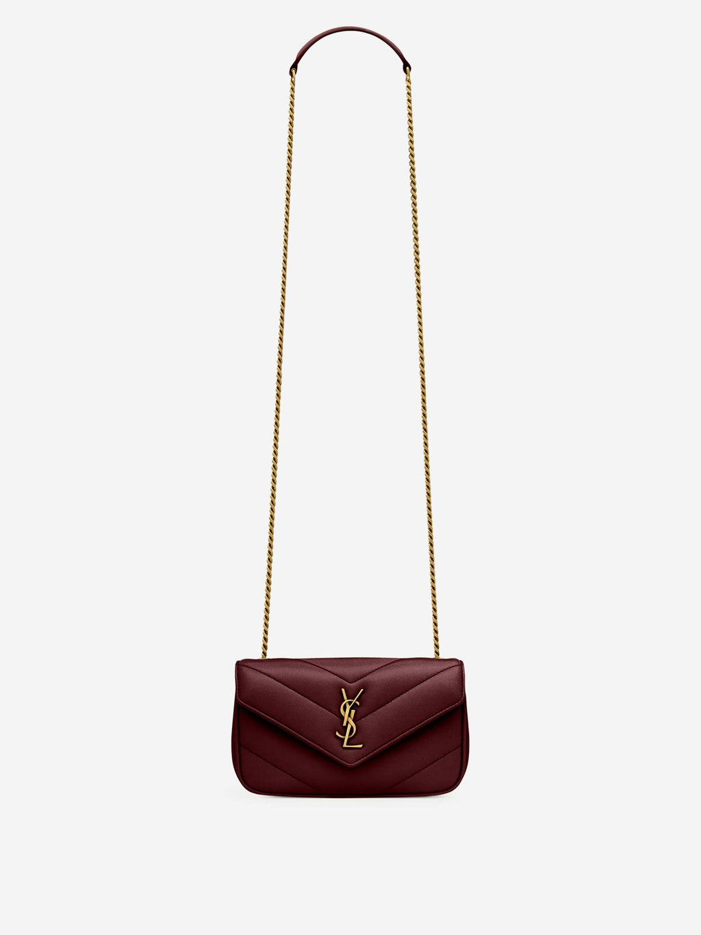 Loulou Matelassé Bag Saint laurent оригінал – Купити в Україні – боковий вид