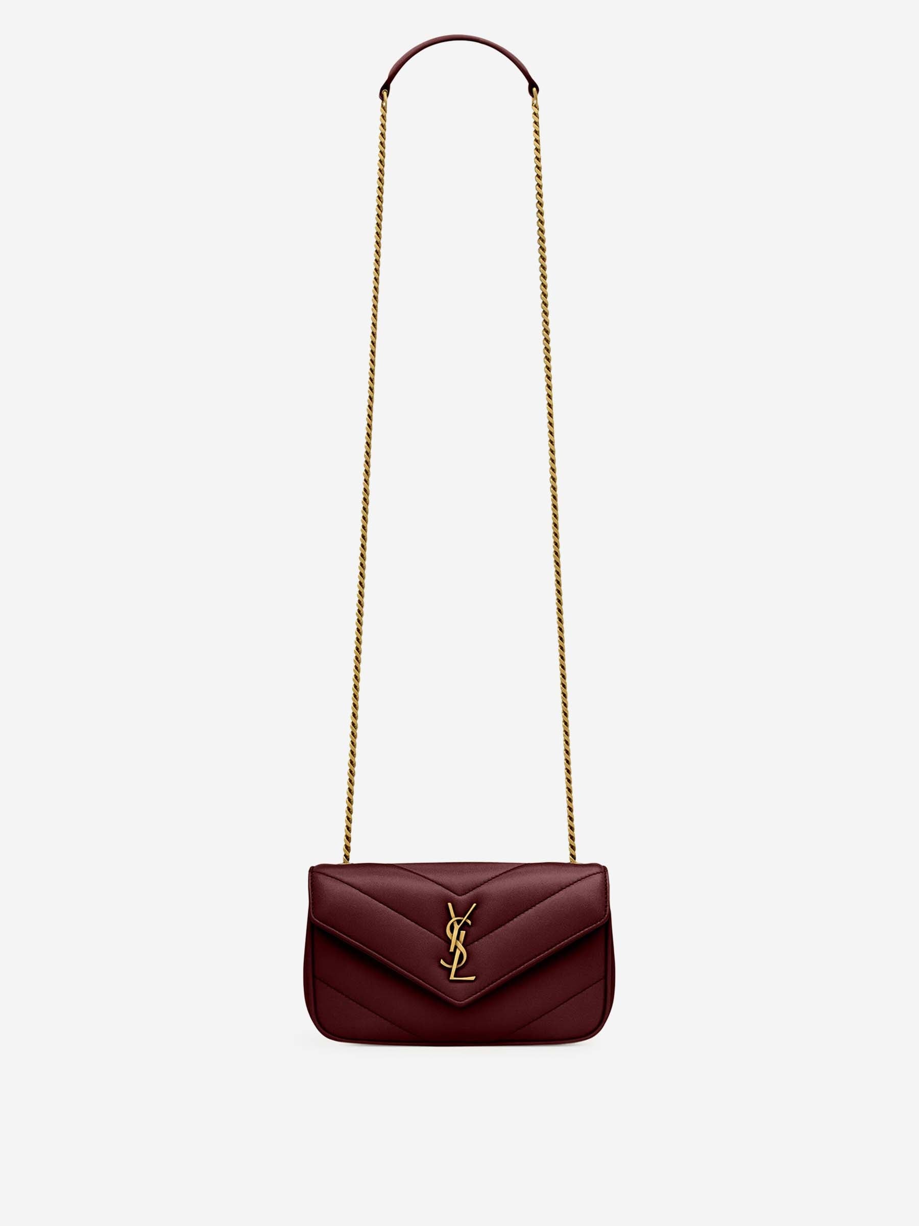Loulou Matelassé Bag Saint laurent оригінал – Купити в Україні – боковий вид