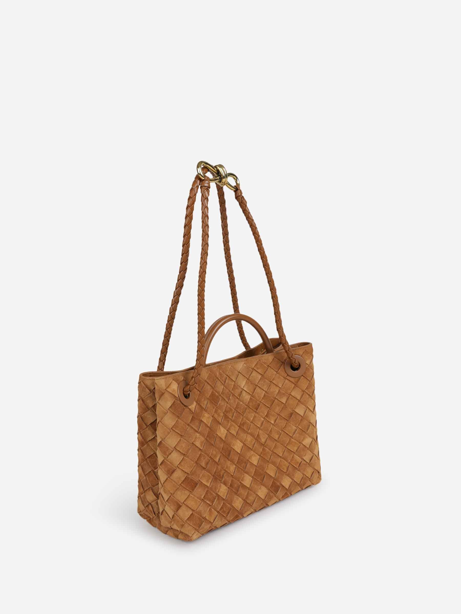 Bolso Andiamo Mini Bottega veneta оригінал – Купити в Україні – вид ззаду