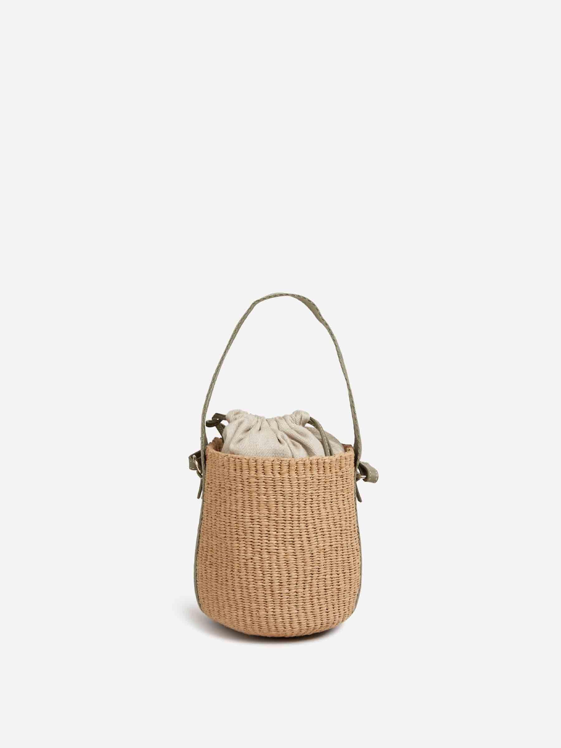 Woody Natural Fiber Bag Chloe – Гарантія оригінальності – боковий вид