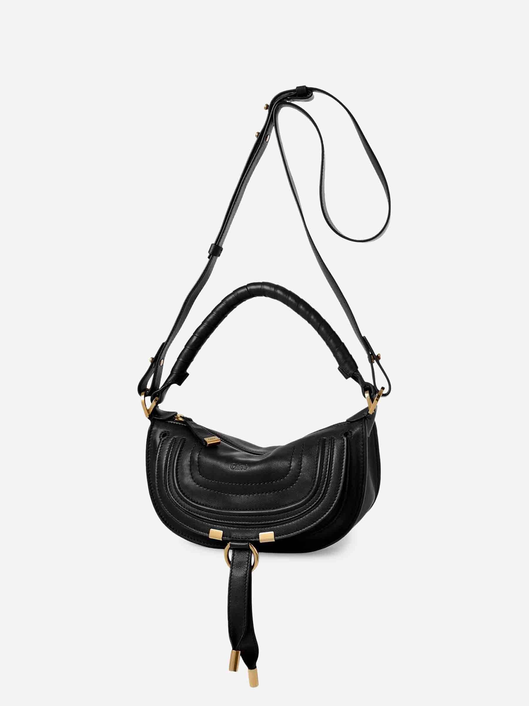 Marcie Leather Bag Chloe оригінал – Купити в Україні – вид ззаду
