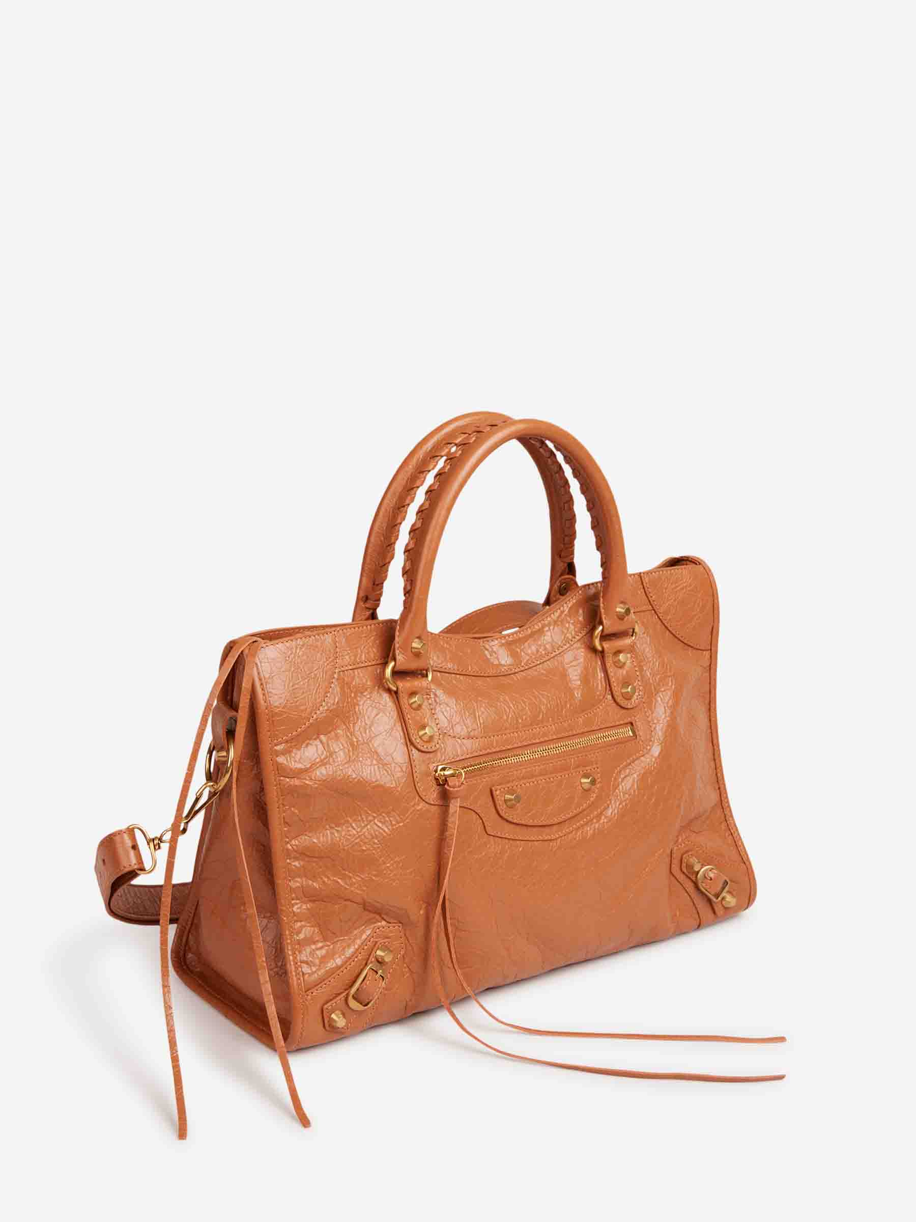 Le City Medium Bag Balenciaga оригінал – Купити в Україні – вид ззаду