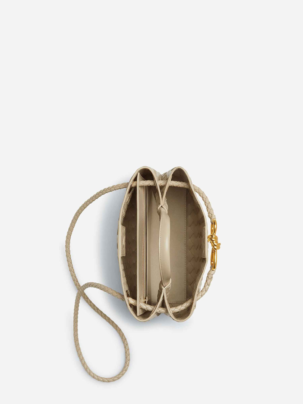 Small Andiamo Bag Bottega veneta – Гарантія оригінальності – детальний вид