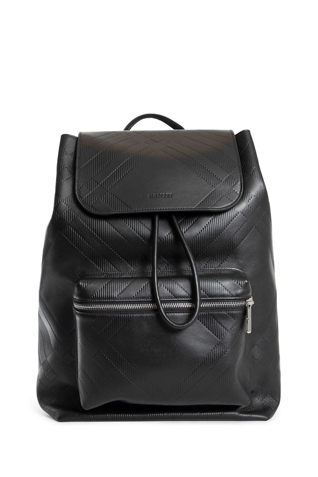 Man Black Backpacks & Travel Bags Burberry оригінал – Купити в Україні – боковий вид