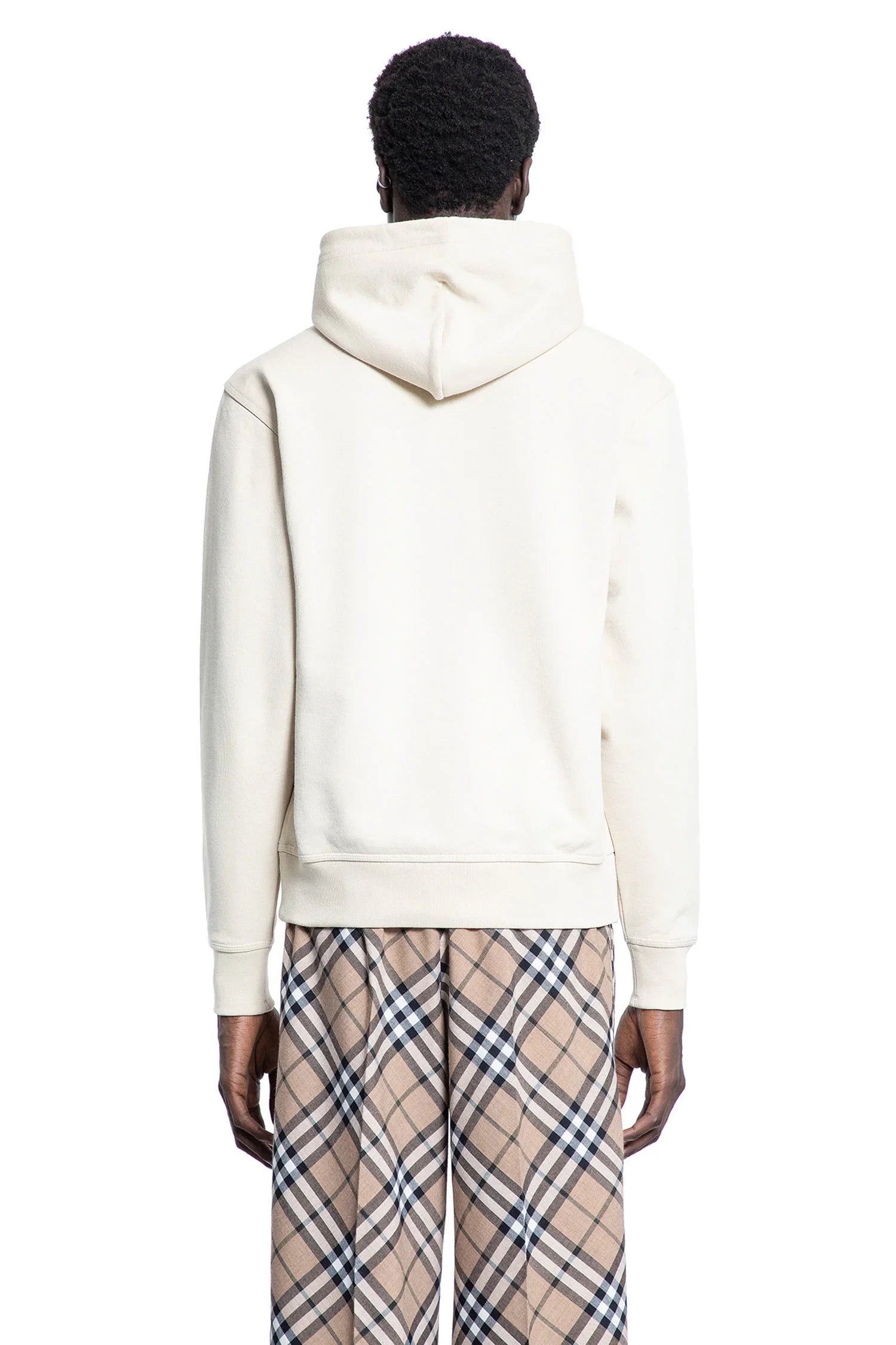 Controlla Felpa con Cappuccio in Cotone - BURBERRY