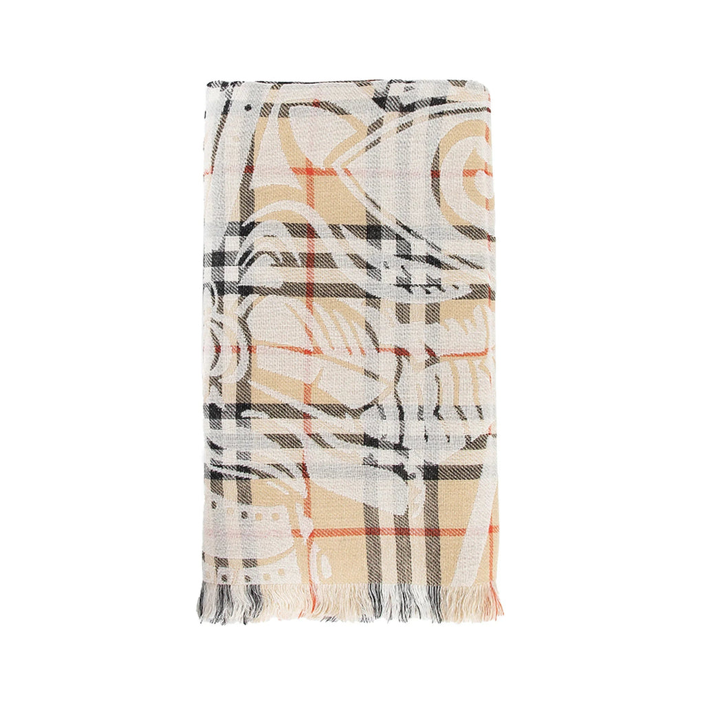 Оригінальна Woman Beige Scarves Burberry – збільшений вид