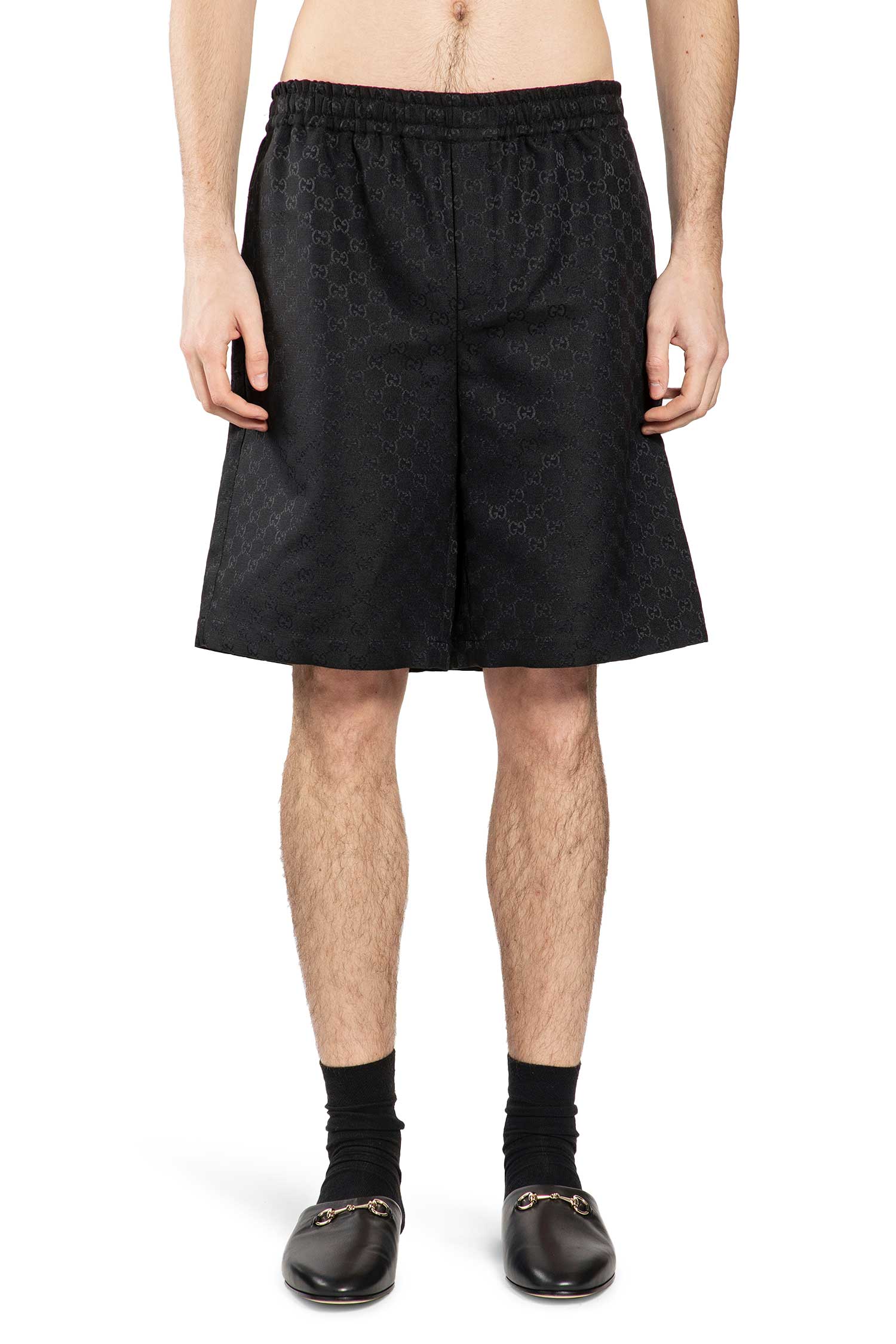 Оригінальна Gg Canvas Shorts Gucci – вид ззаду
