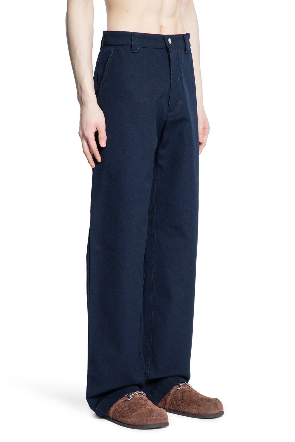 Оригінальна Heavy Cotton Canvas Workwear Trousers Gucci – детальний вид