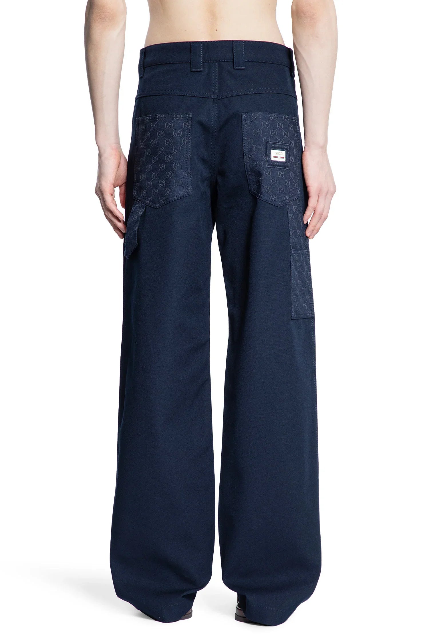 Оригінальна Heavy Cotton Canvas Workwear Trousers Gucci – збільшений вид