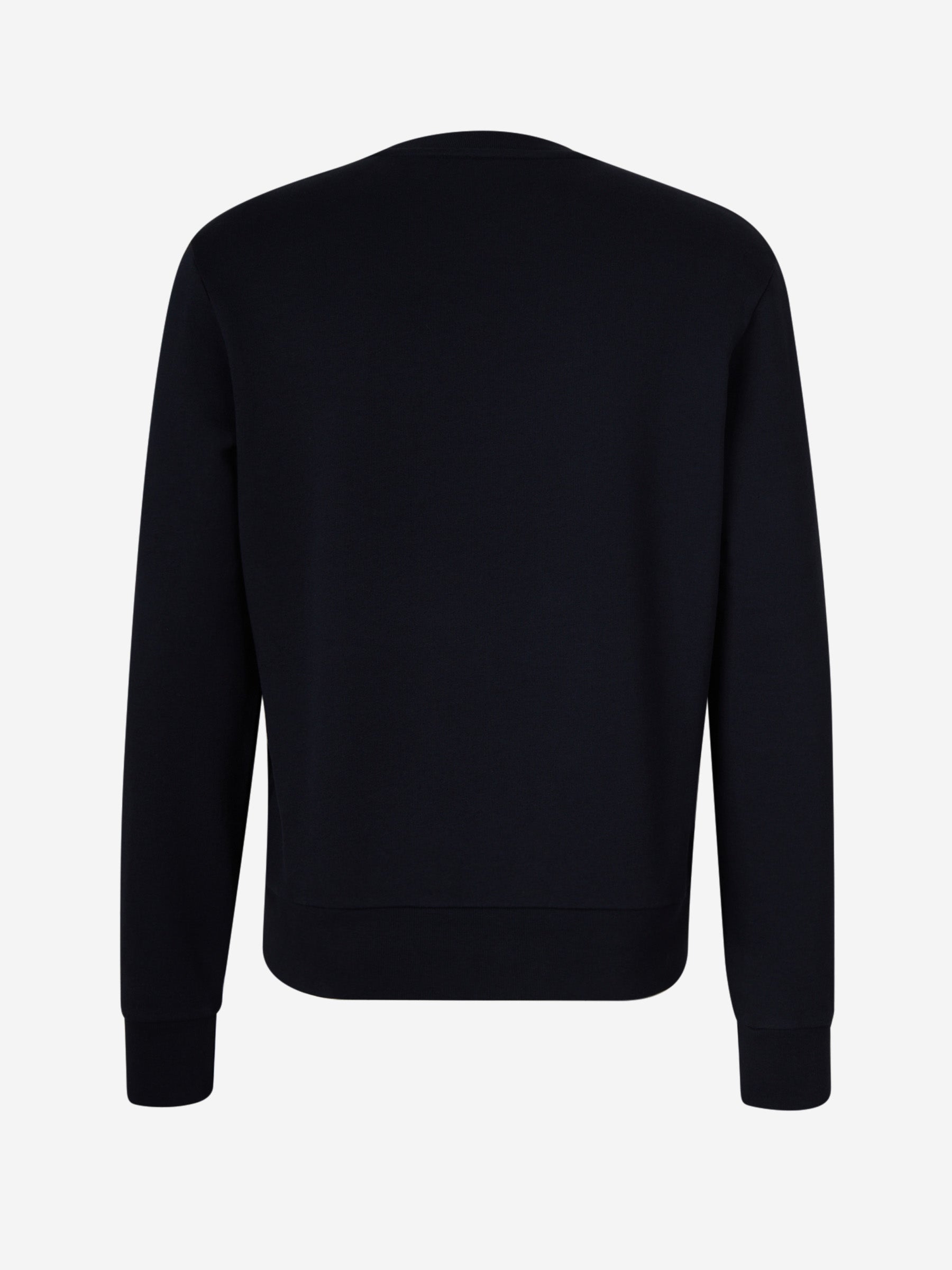 Cotton Logo Sweatshirt Moncler – Гарантія оригінальності – вид ззаду