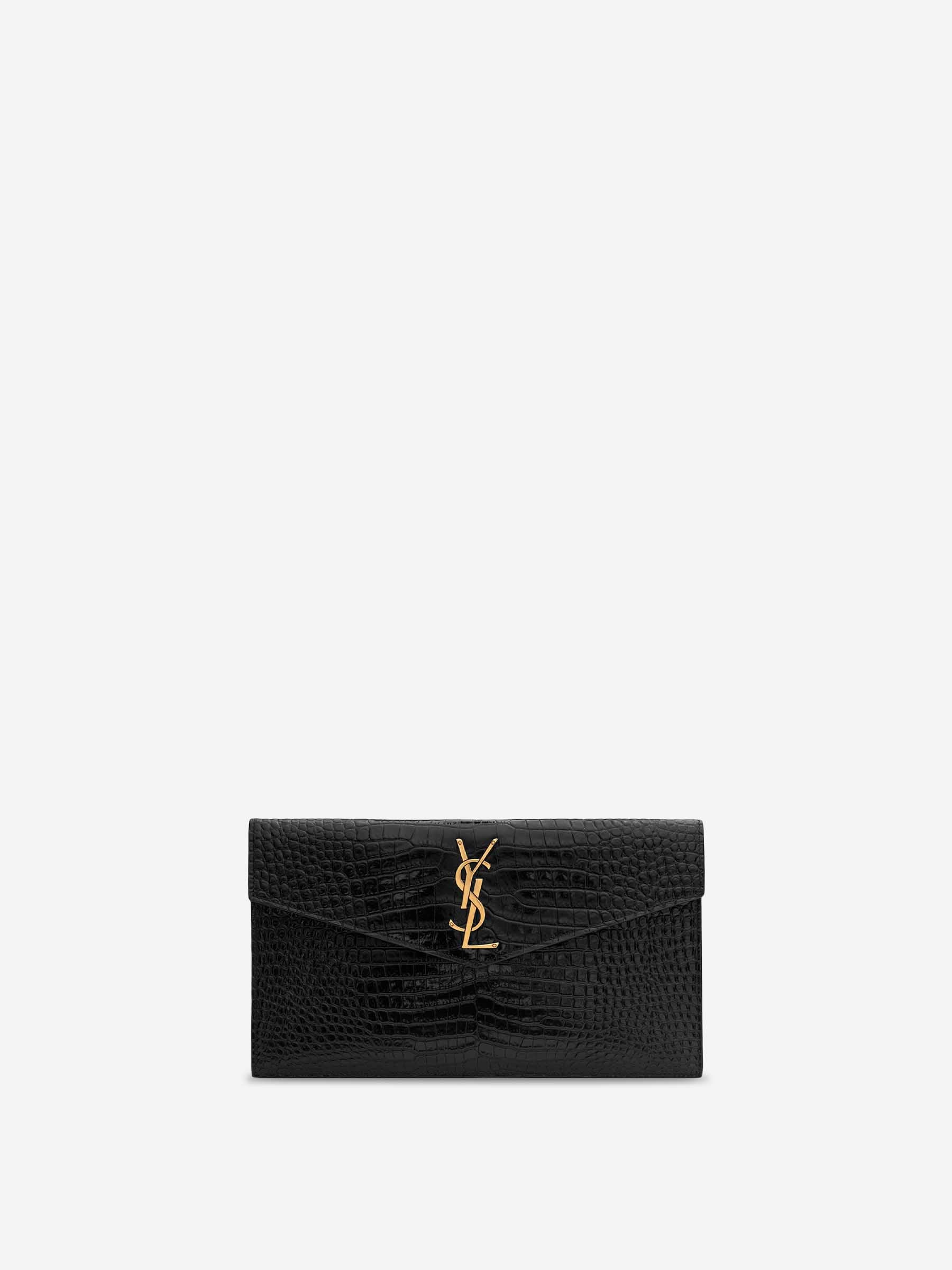 Pochette Uptown Handbag Saint laurent – Гарантія оригінальності – боковий вид