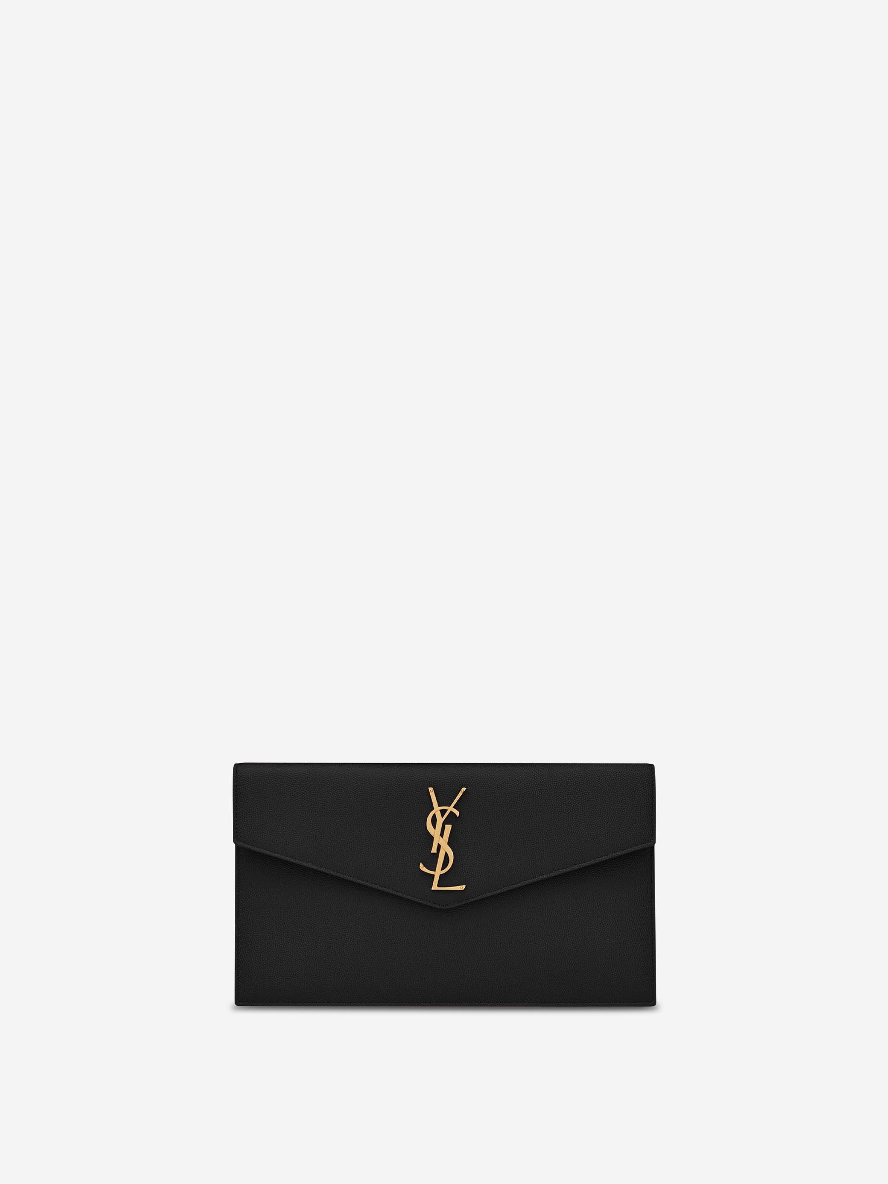 Uptown Pochette Bag Saint laurent – Гарантія оригінальності – боковий вид