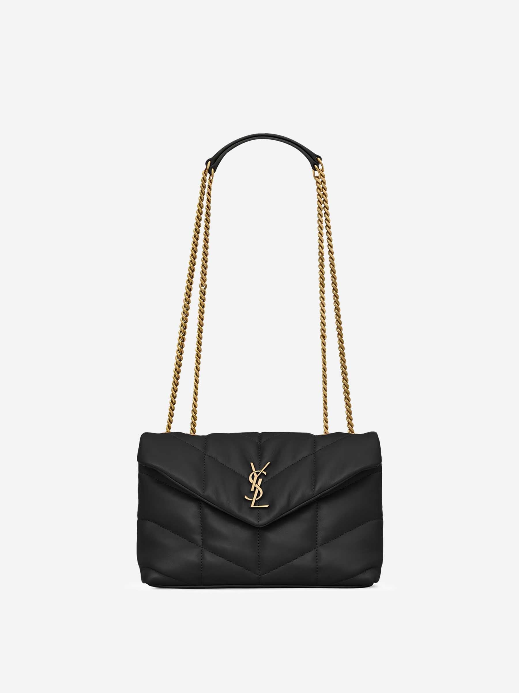 Оригінальна Puffer Toy Shoulder Bag Saint laurent – боковий вид