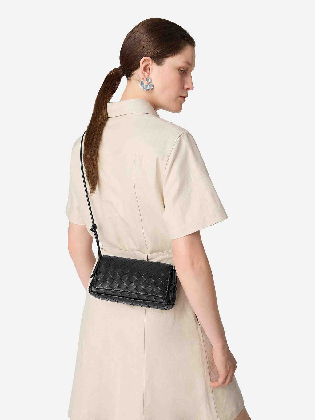 Оригінальна Mini Notturno Bag Bottega veneta – вид ззаду