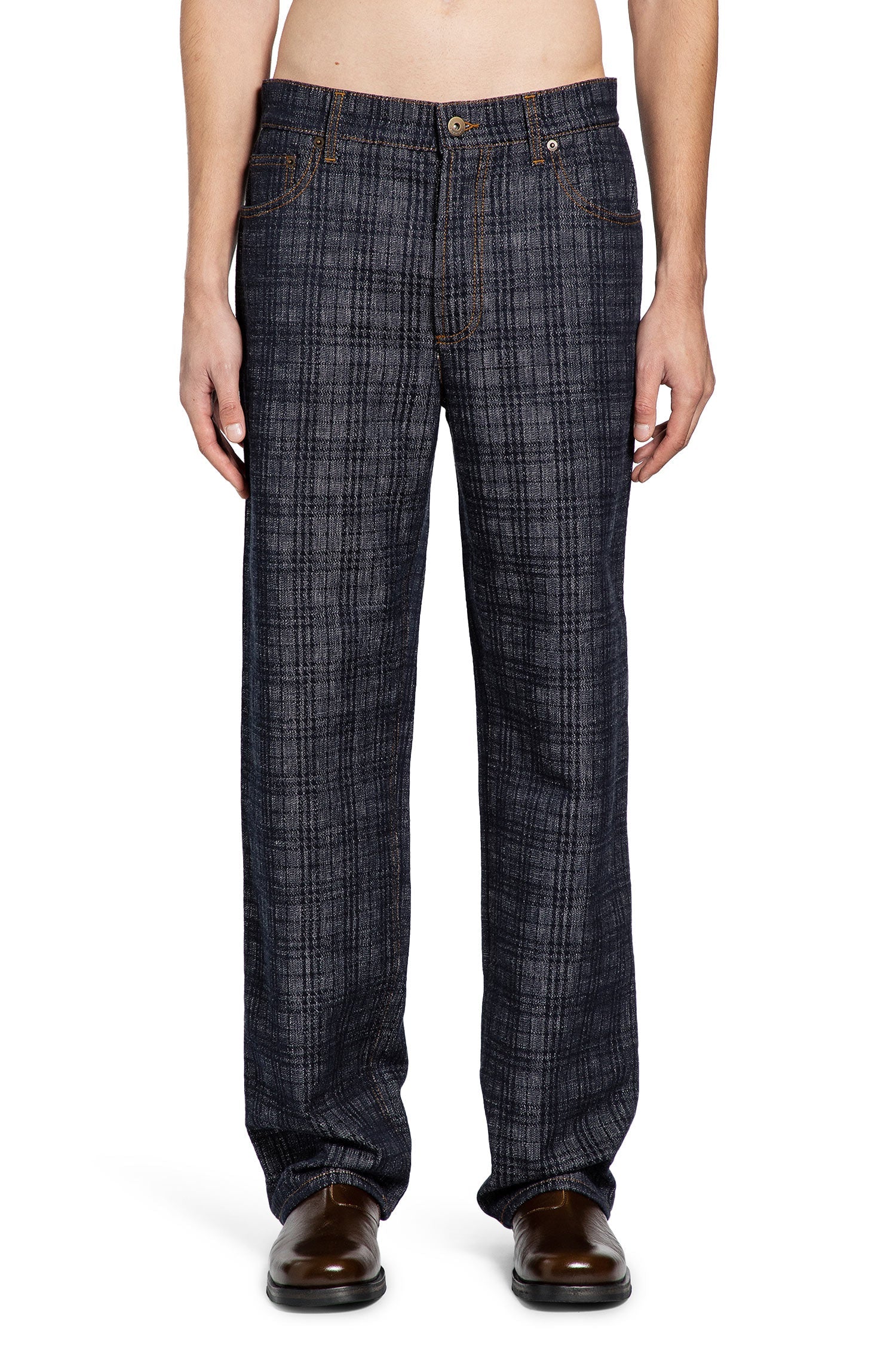 Denim Cotton Jeans Burberry – Гарантія оригінальності – вид ззаду