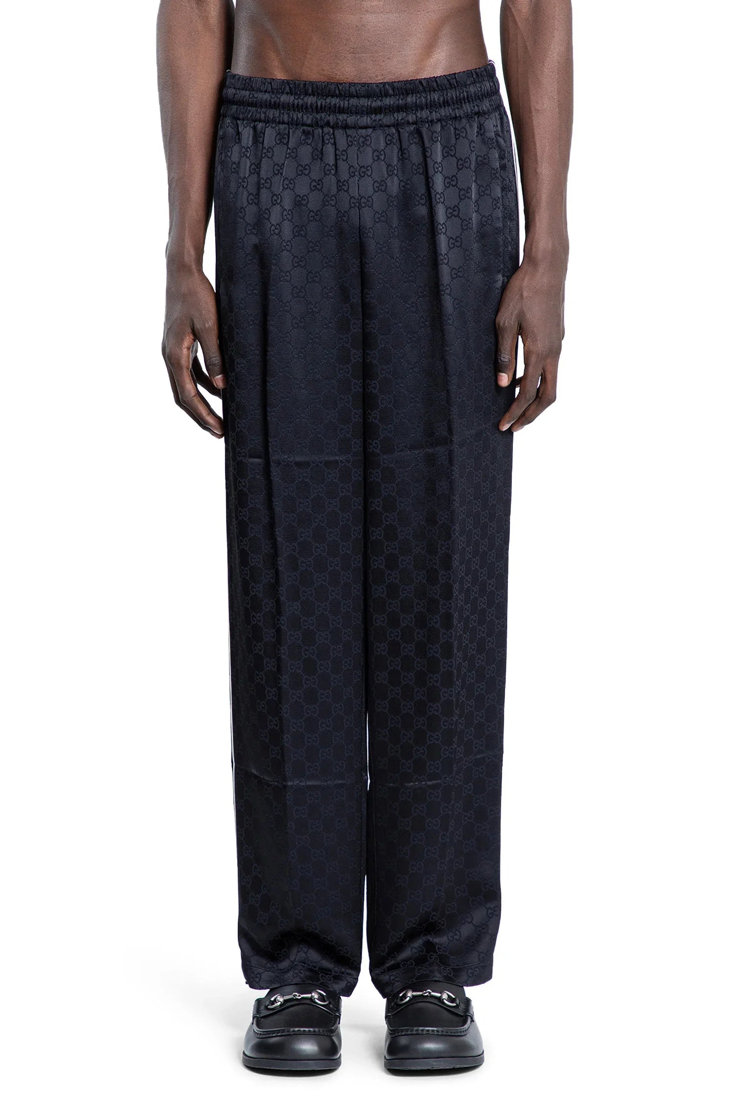 Gg Satin Jogging Pants Gucci оригінал – Купити в Україні – вид ззаду