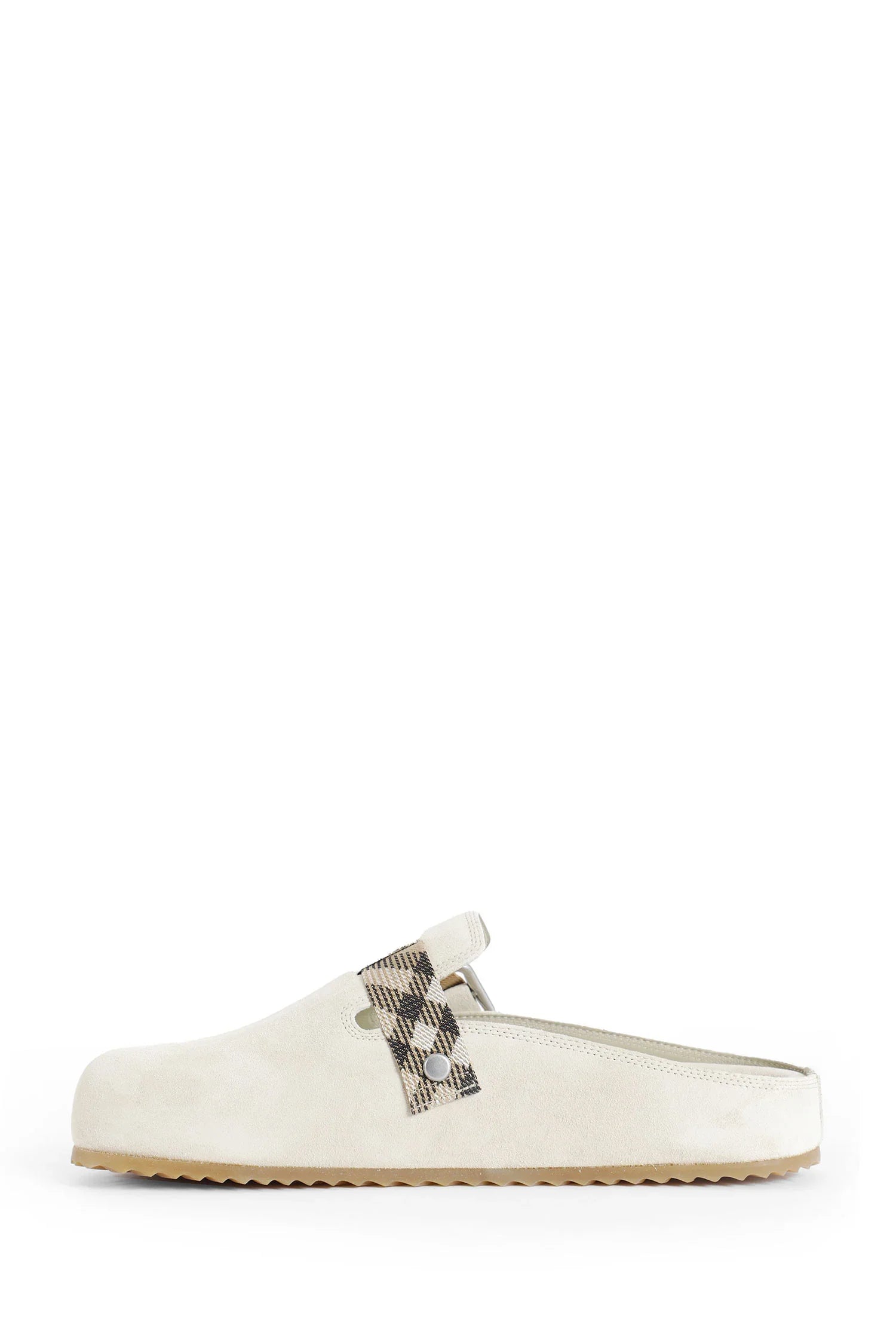 Suede Buckle Mule Slippers Burberry – Гарантія оригінальності – збільшений вид