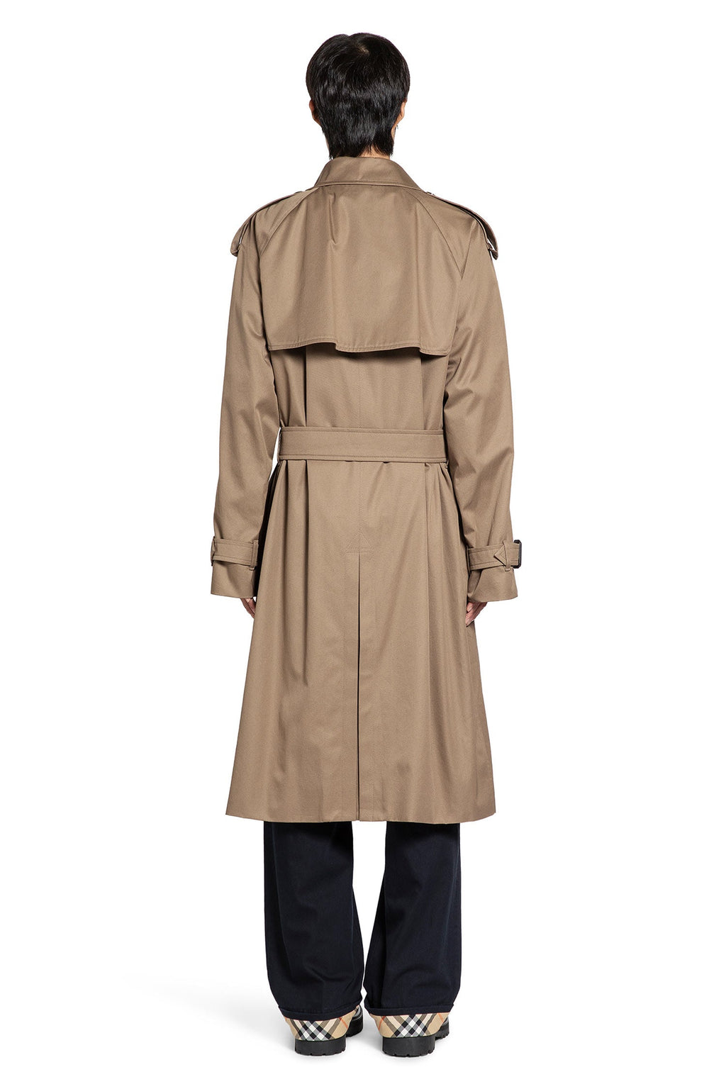 Long Gabardine Trench Coat Burberry оригінал – Купити в Україні – збільшений вид