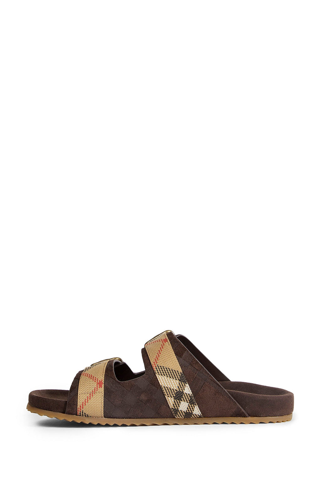 Double Bouckle Checked Sandals Burberry – Гарантія оригінальності – збільшений вид
