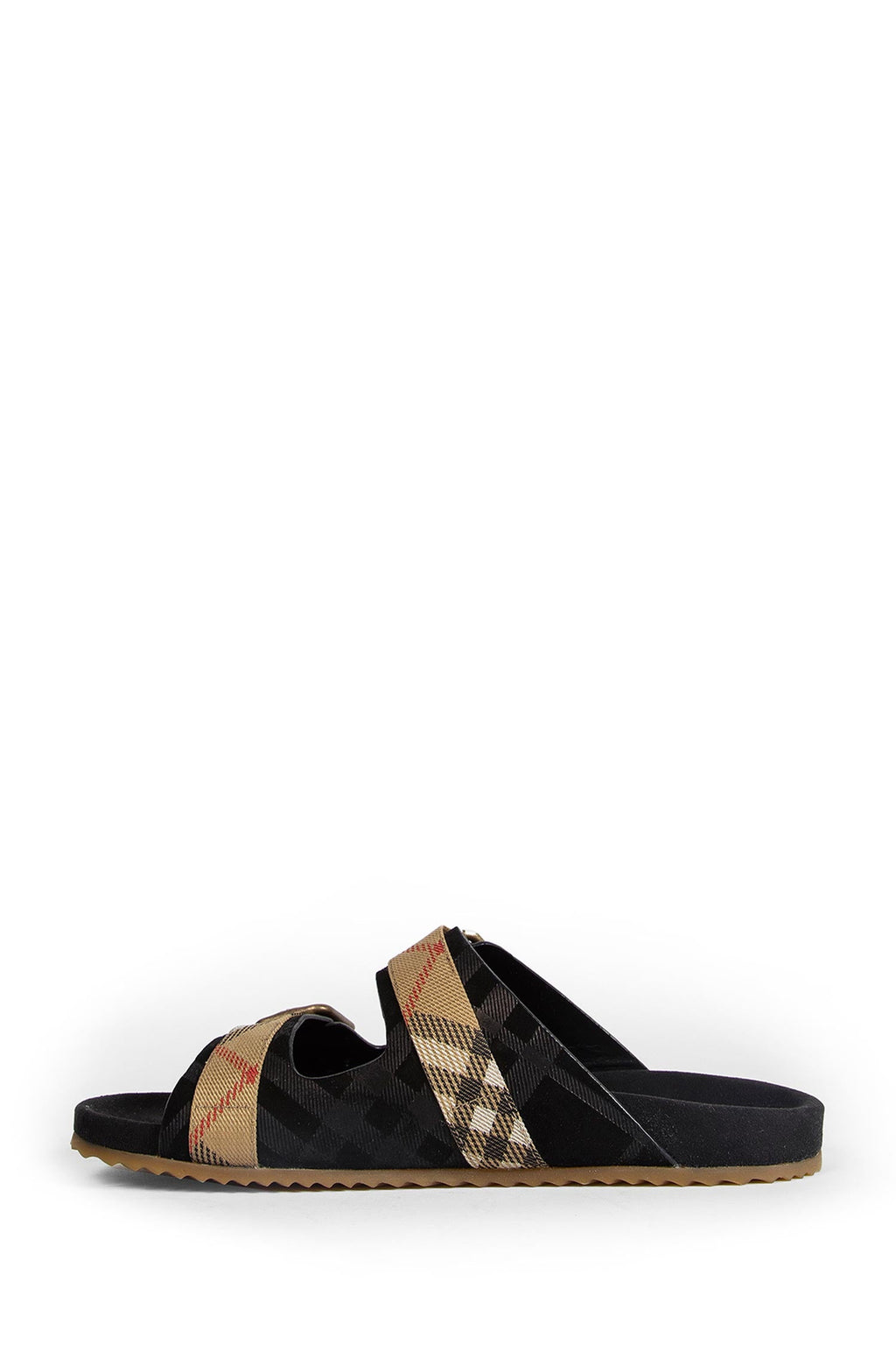 Double Buckle Checked Sandals Burberry оригінал – Купити в Україні – збільшений вид