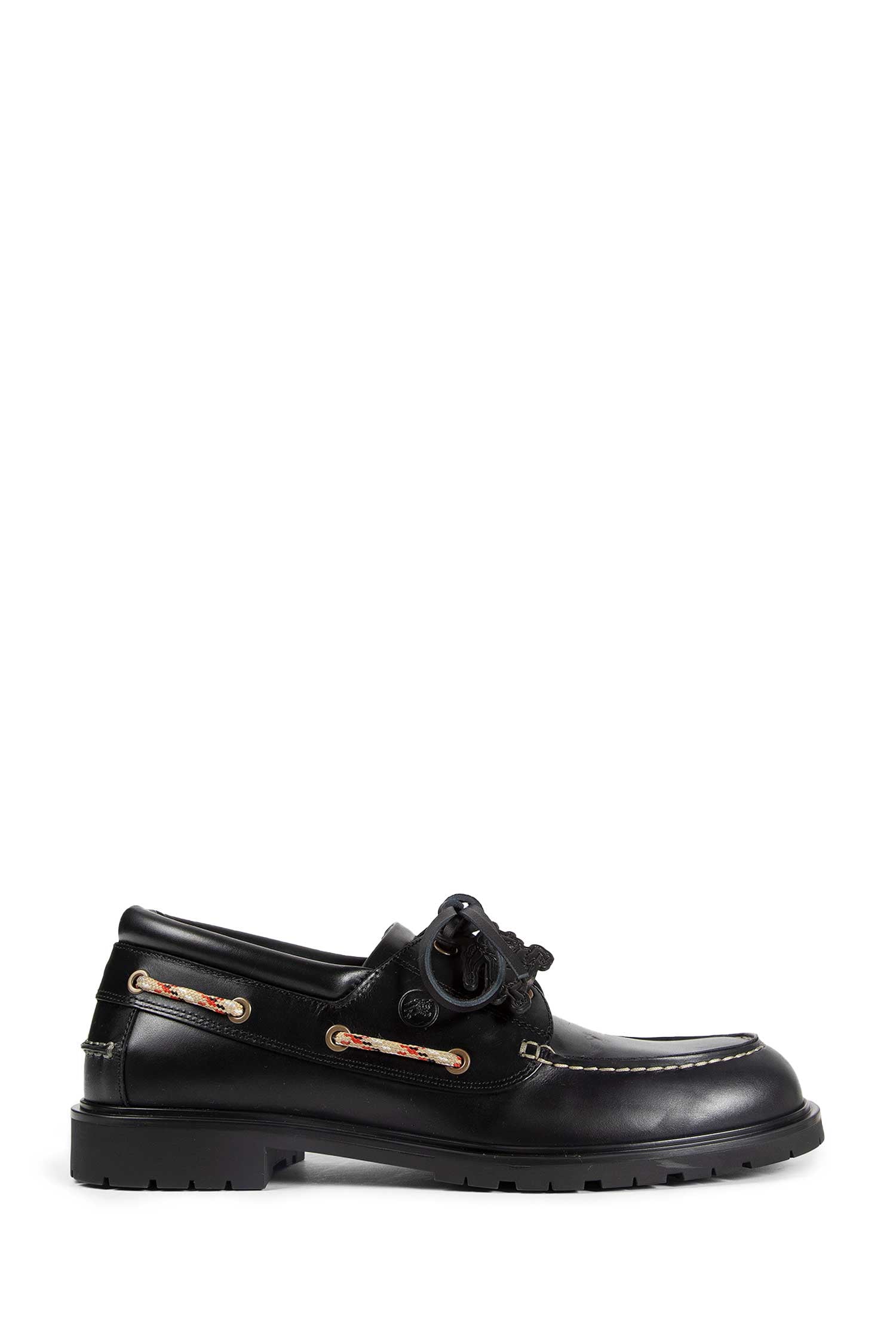 Derby Leather Shoes Burberry оригінал – Купити в Україні – боковий вид
