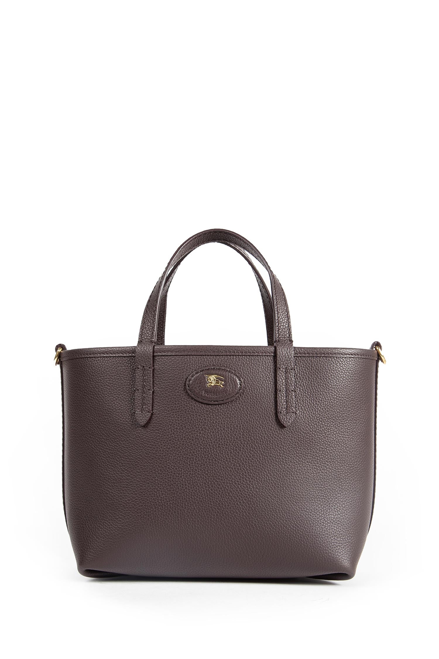 Mini Reversible Bloomsbury Tote Bag Burberry – Гарантія оригінальності – боковий вид