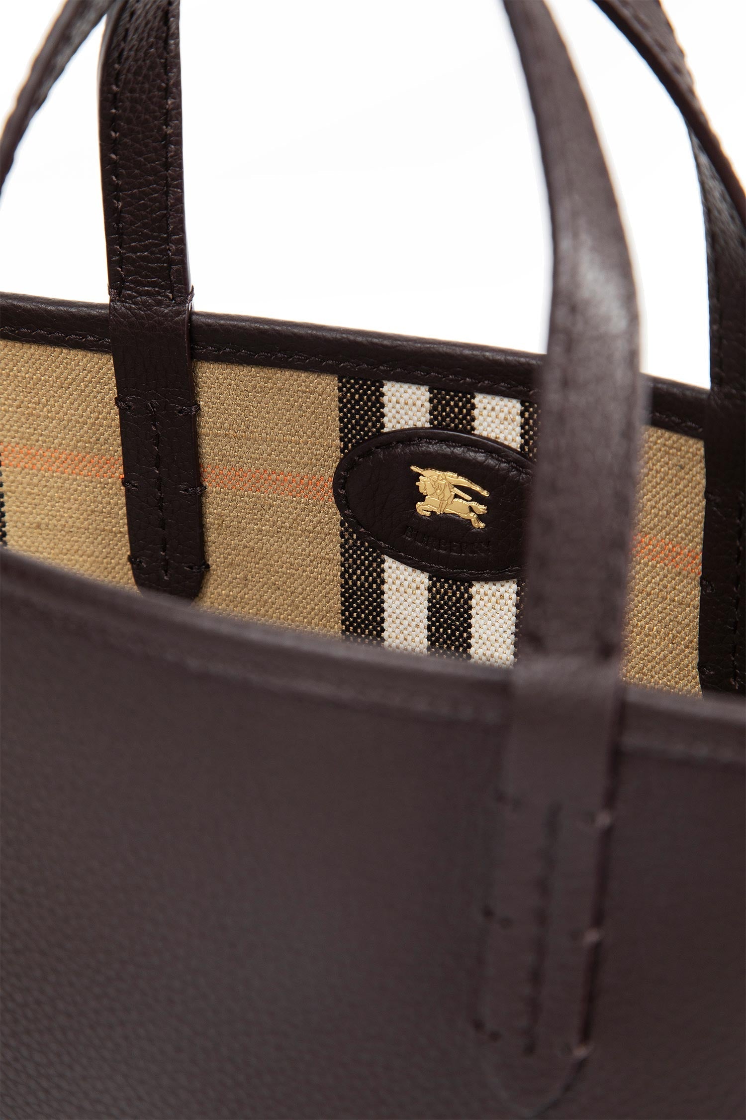 Mini Reversible Bloomsbury Tote Bag Burberry – Гарантія оригінальності – збільшений вид