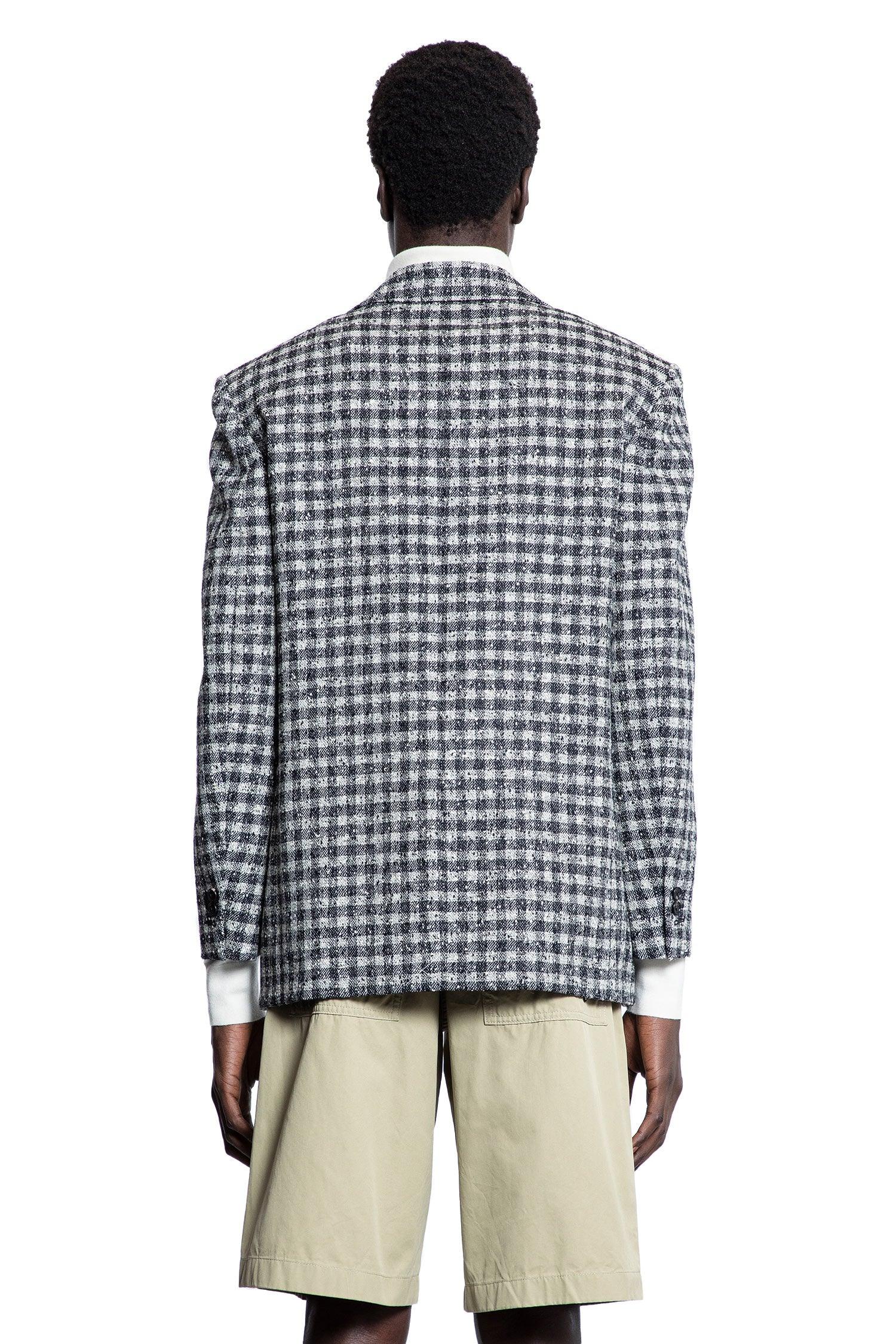Bouclé Gingham Wool Blazer Bottega veneta оригінал – Купити в Україні – збільшений вид