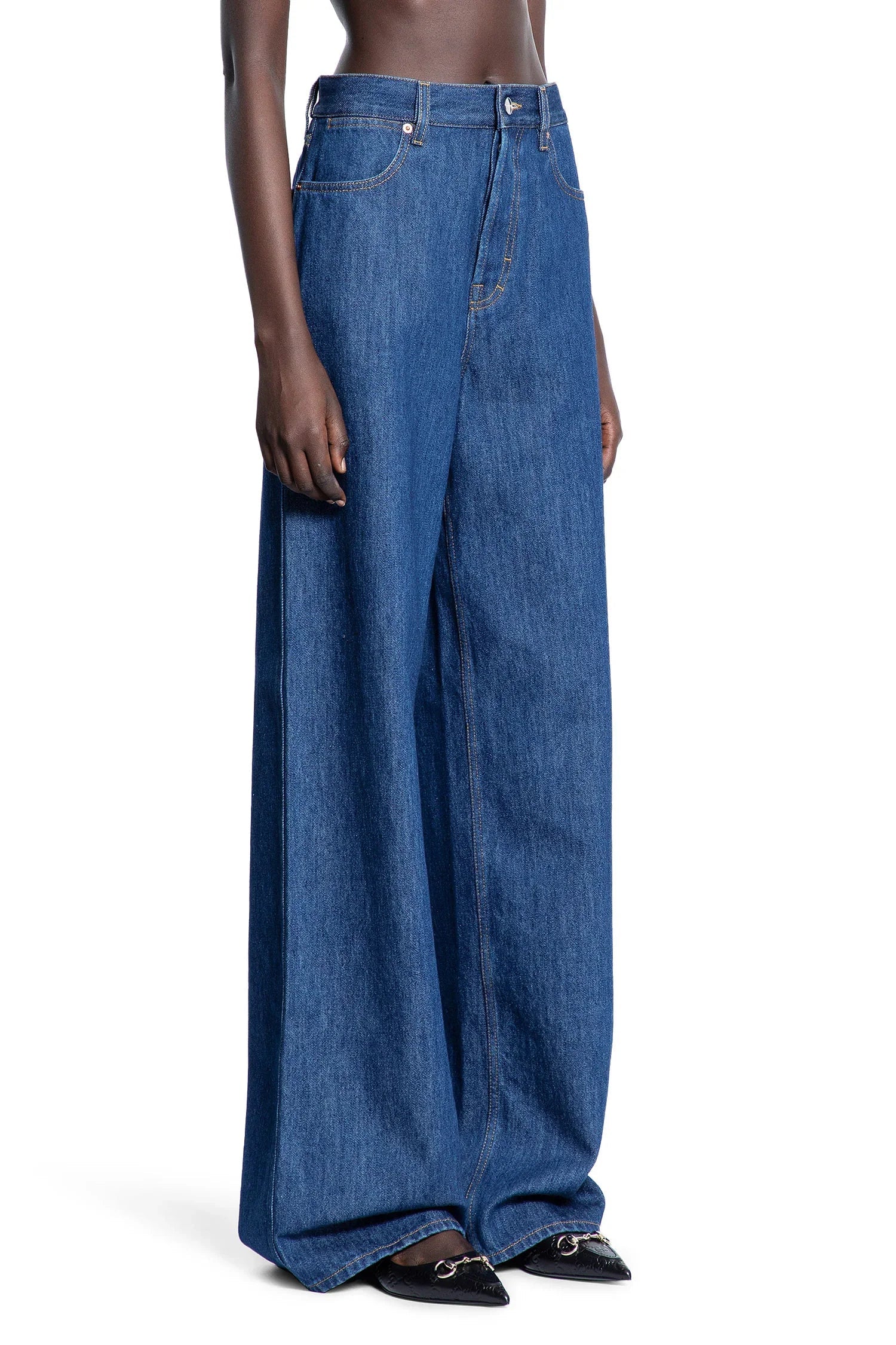Оригінальна Woman Blue Jeans Gucci – детальний вид
