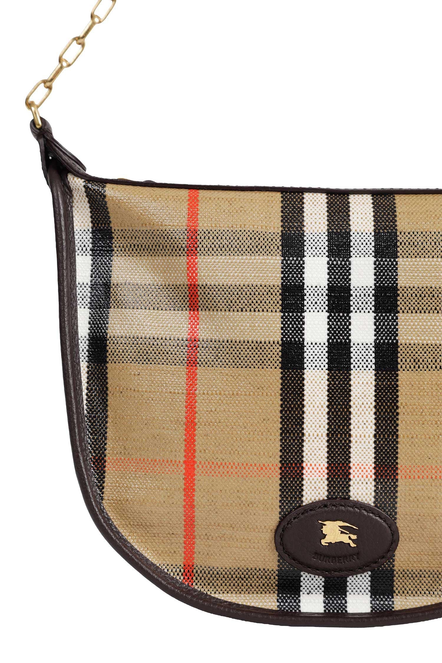 Оригінальна Mini Highlands Chain Bag Burberry – збільшений вид