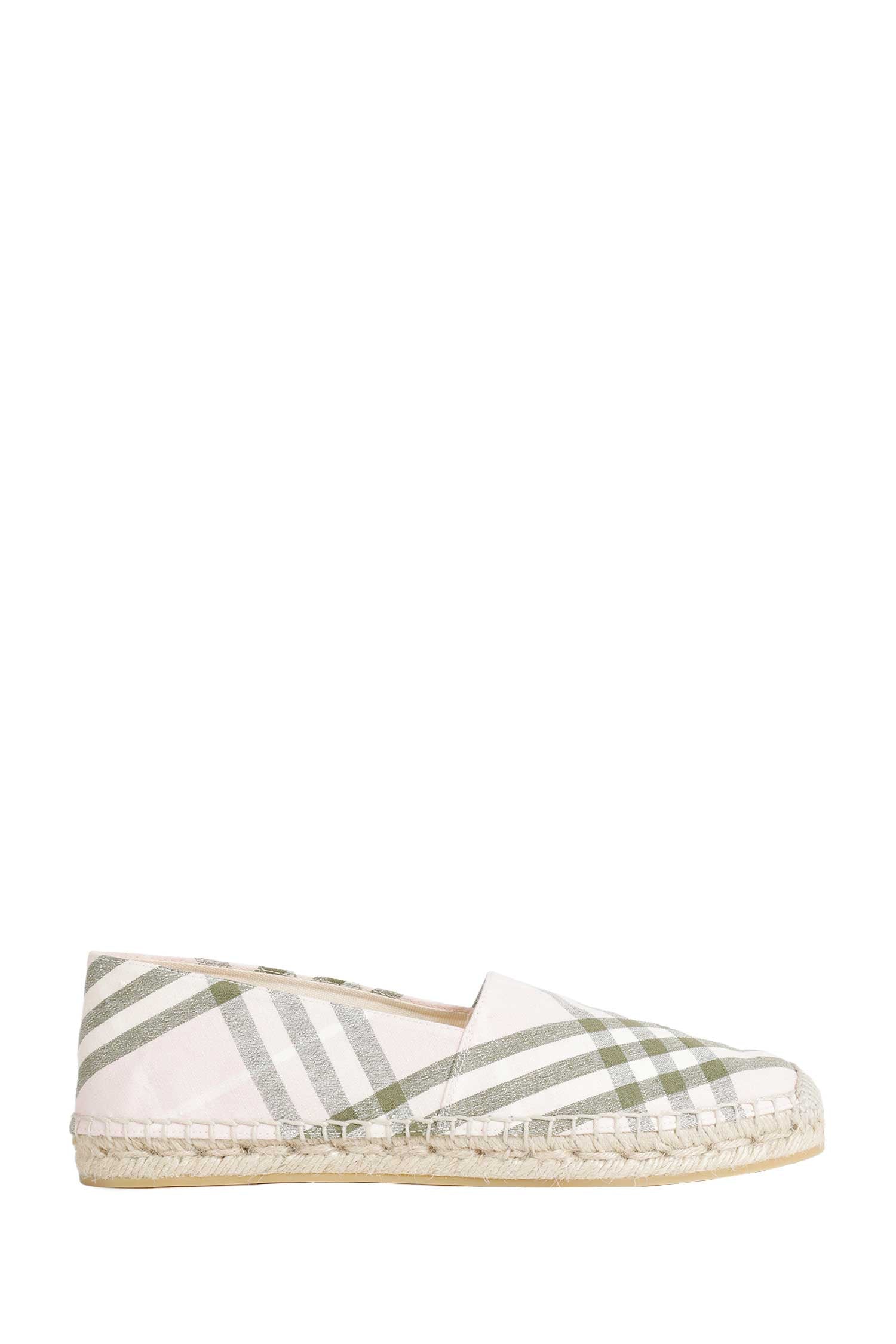 Check Mews Espadrilles Burberry – Гарантія оригінальності – боковий вид