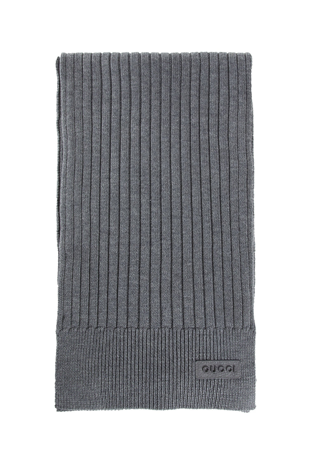 Оригінальна Rib Knit Wool Scarf Gucci – боковий вид