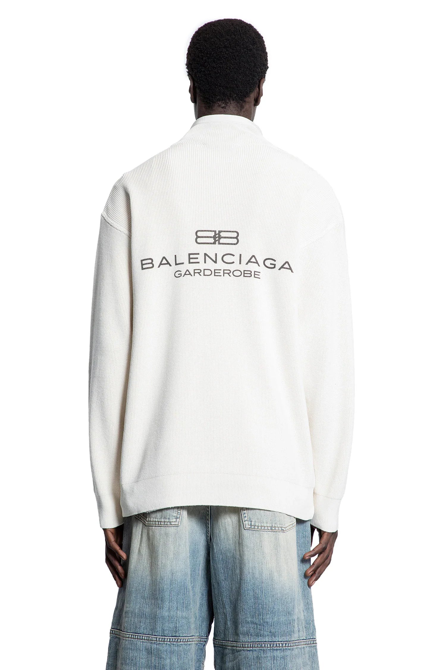 Оригінальна Intertwined Zip-Up Sweater Balenciaga – збільшений вид