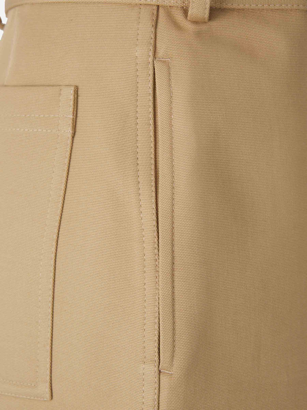 Canvas MIDI Skirt Bottega veneta оригінал – Купити в Україні – збільшений вид