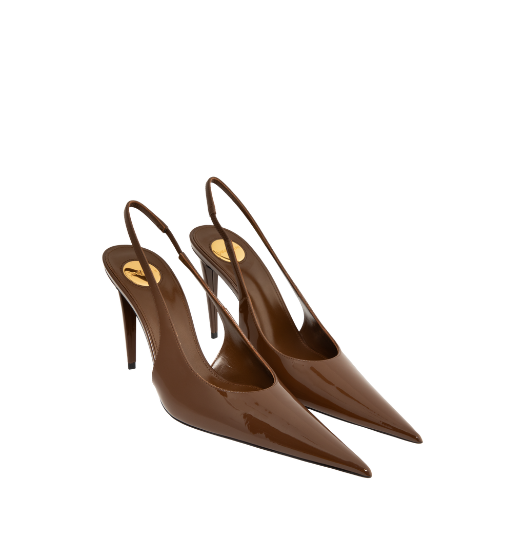 Guermantes Slingback Pumps Saint laurent оригінал – Купити в Україні – вид ззаду