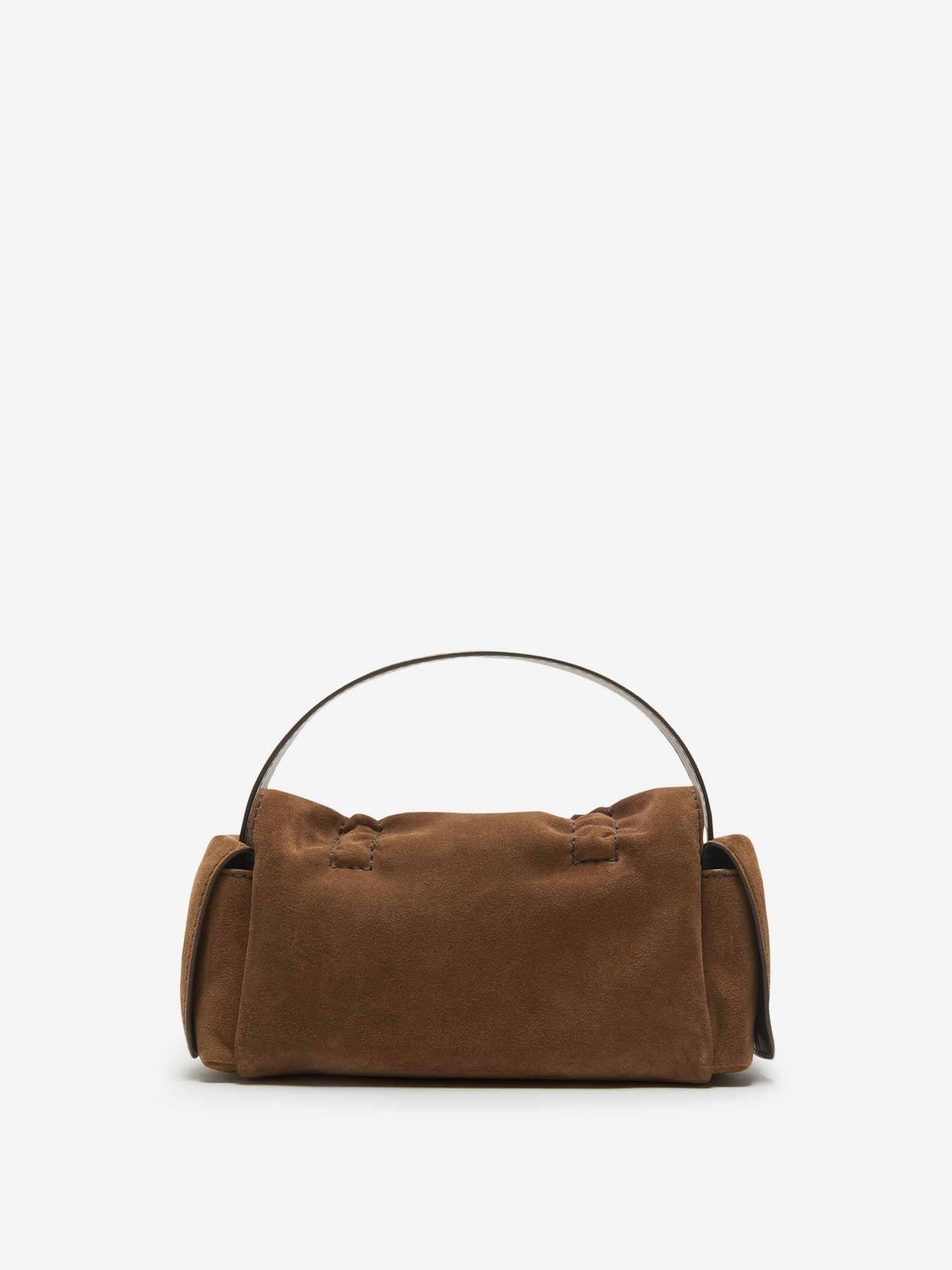 Оригінальна Suede Multipocket Bag Acne studios – детальний вид