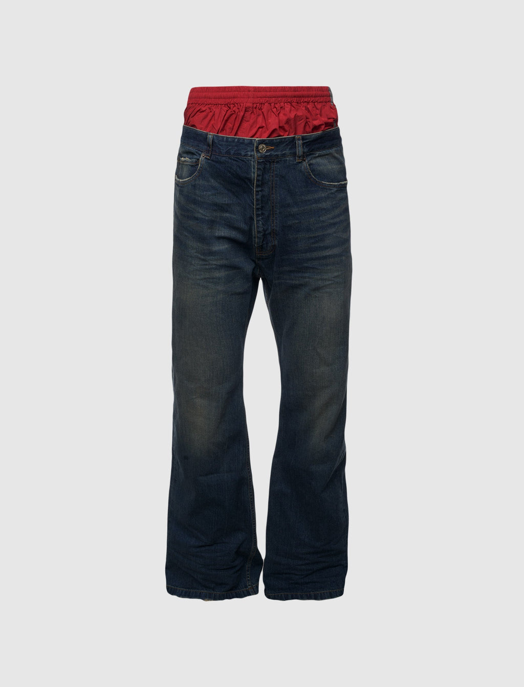 Оригінальна Layered Jeans Balenciaga – боковий вид