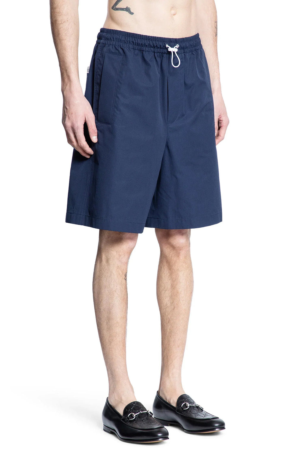 Оригінальна Cotton Poplin Shorts Gucci – детальний вид