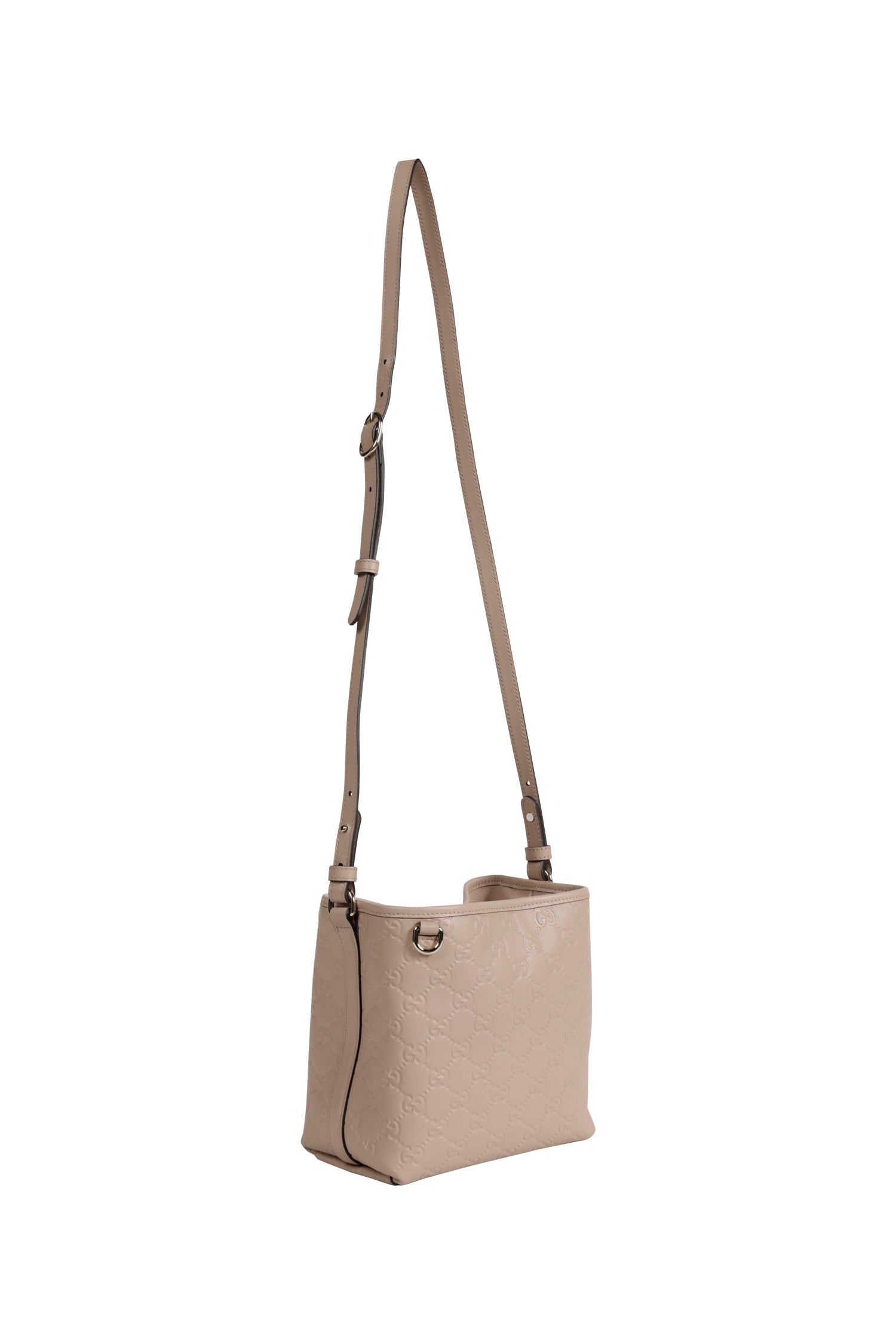 Gg Emblem Small Bucket Bag Gucci – Гарантія оригінальності – вид ззаду