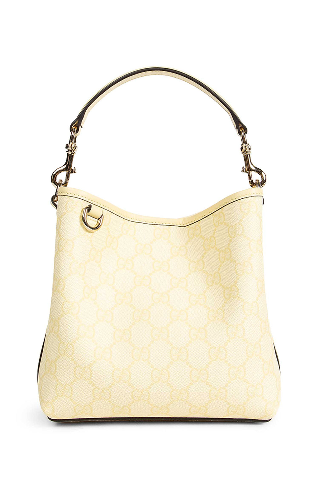 Gg Emblem Small Bucket Bag Gucci – Гарантія оригінальності – боковий вид