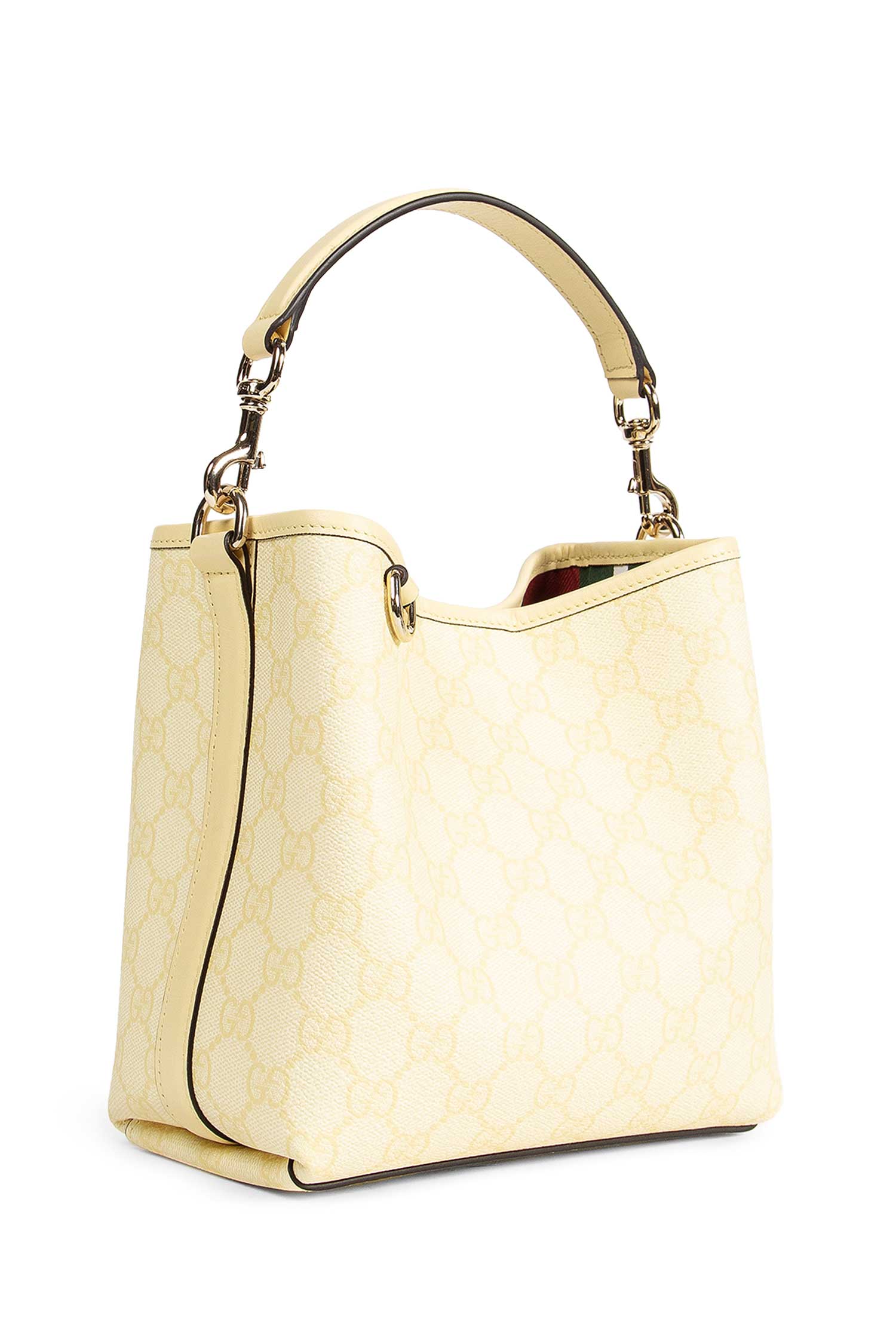 Gg Emblem Small Bucket Bag Gucci – Гарантія оригінальності – вид ззаду